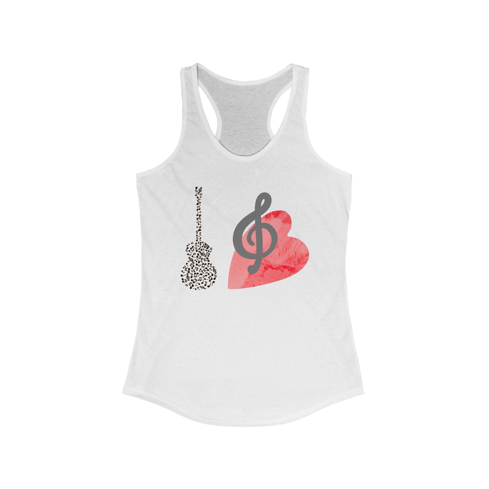Musical Love Racerback Tank - Perfect for Music Lovers & Festivals