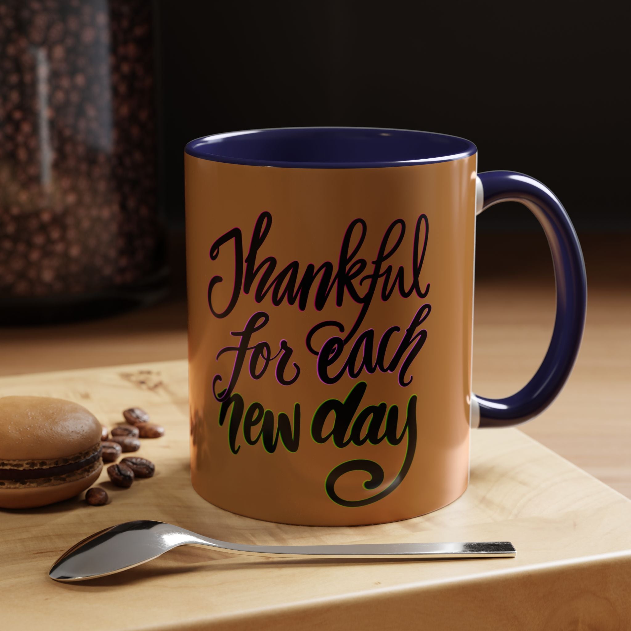 THANKFUL FOR EACH NEW DAY 11 oz Coffee Mug