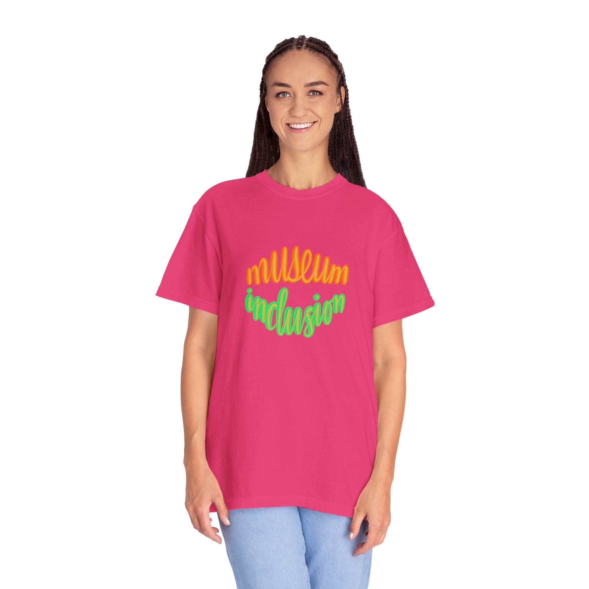 MUSEUM INCLUSION Unisex Garment-Dyed T-shirt