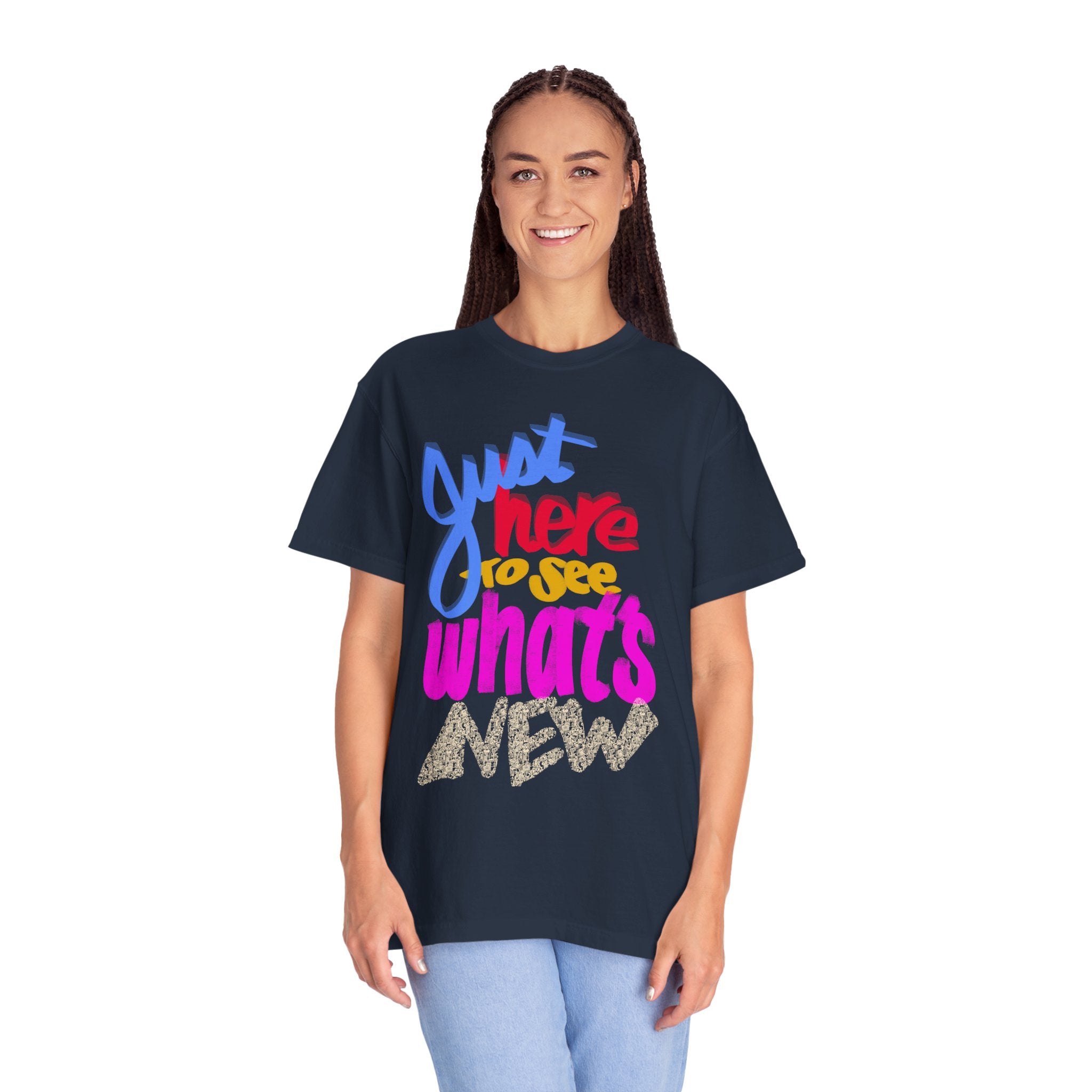 WHAT’S NEW Unisex Garment-Dyed T-shirt