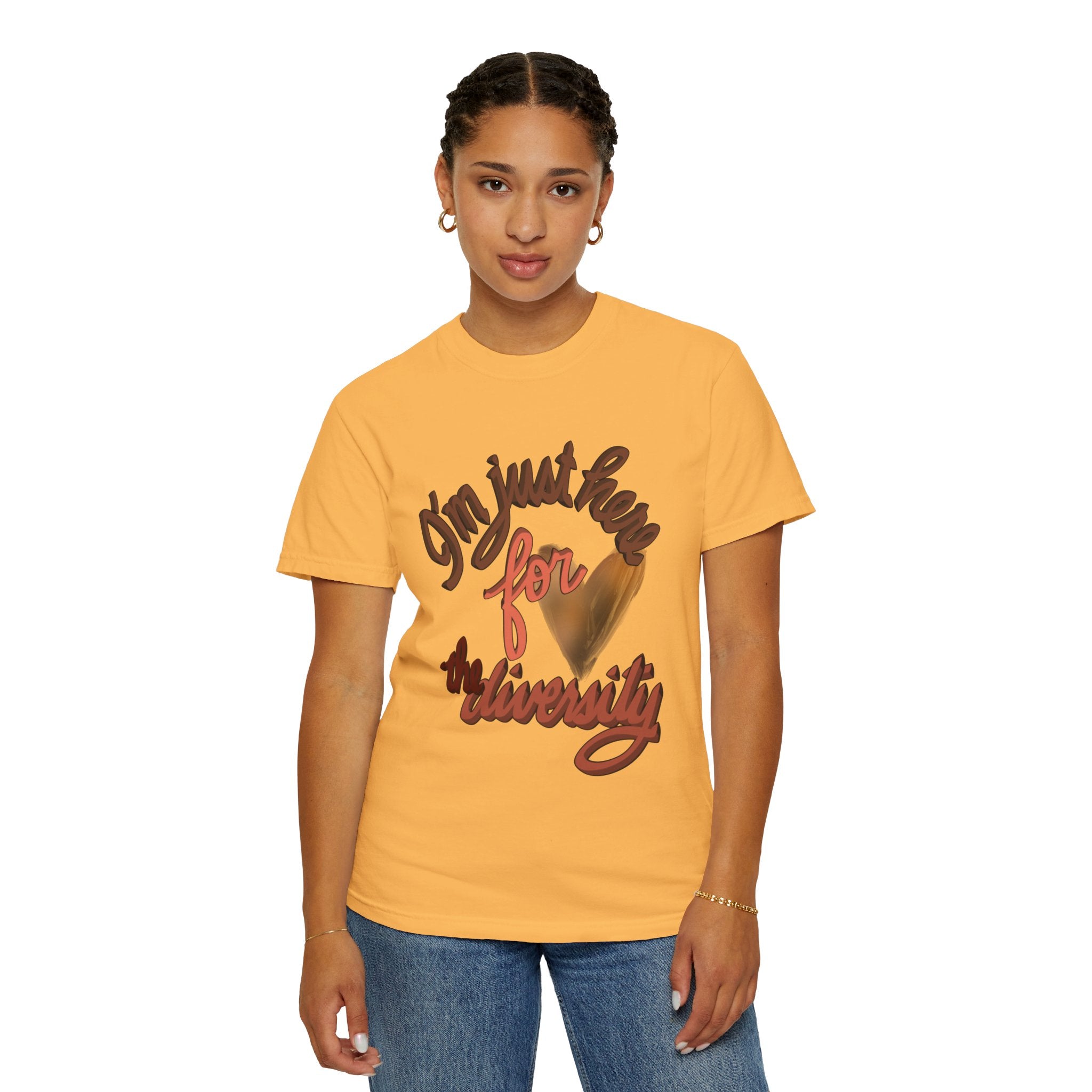 JUST HERE FOR THE DIVERSITY Unisex T-shirt