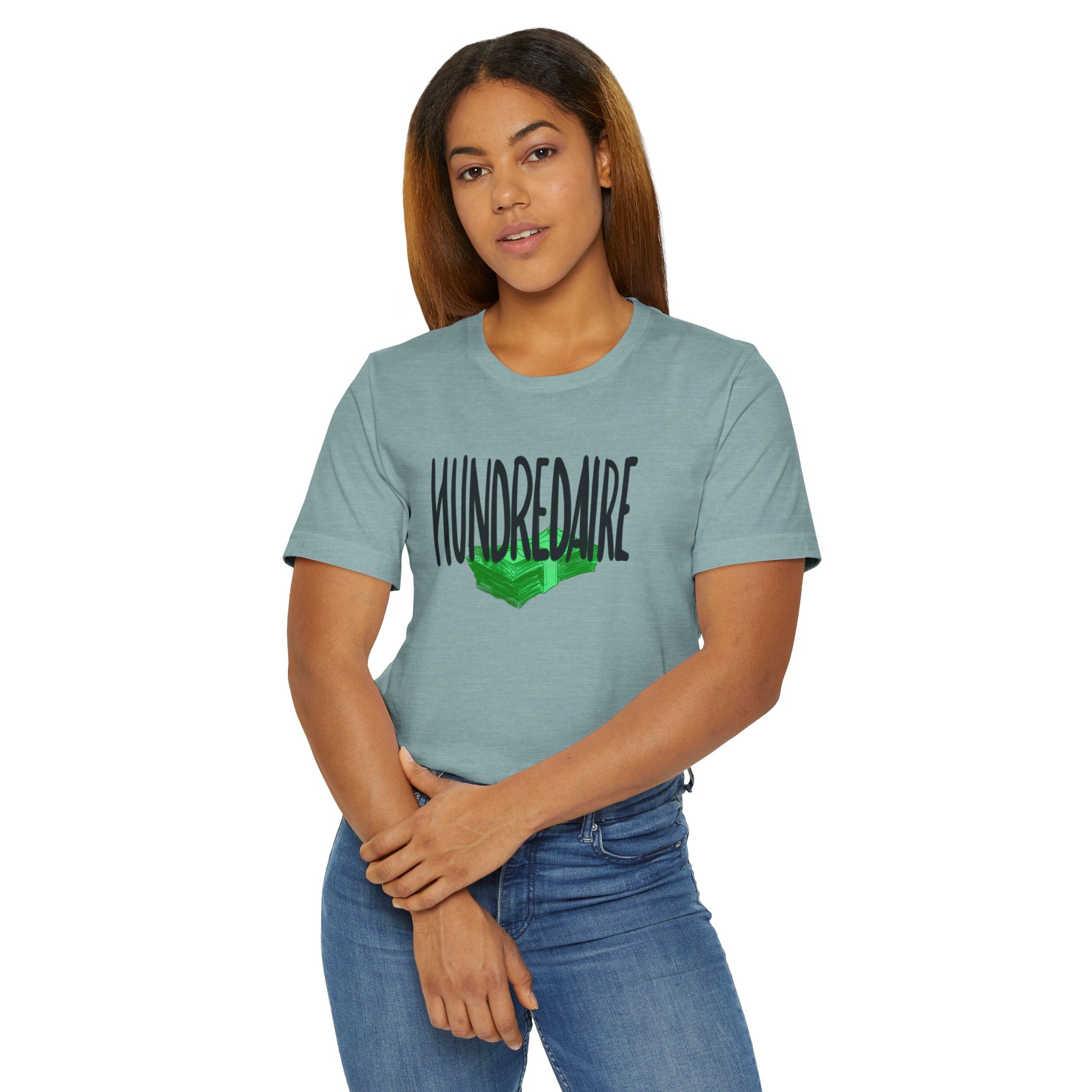 HUNDREDAIRE Unisex Jersey T-Shirt.-