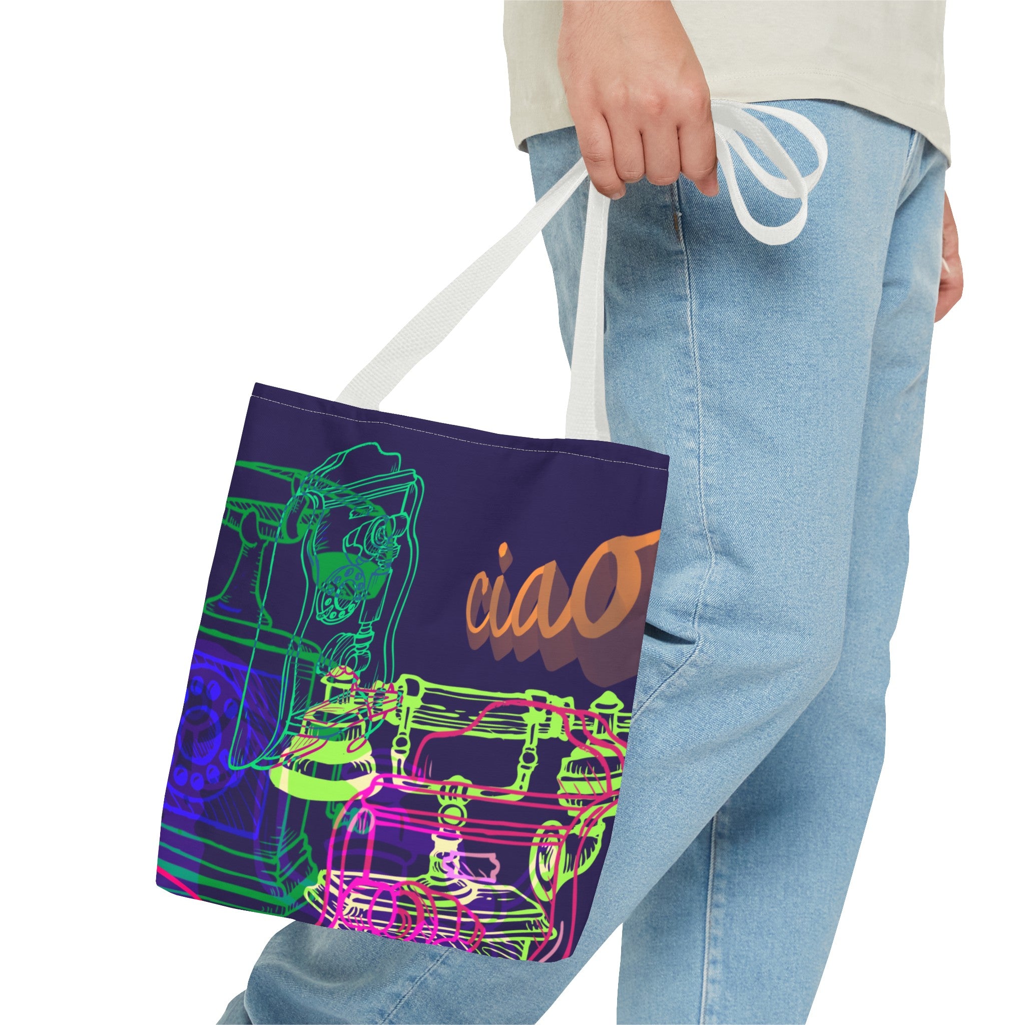 TELEPHONES 1 Tote Bag (AOP)