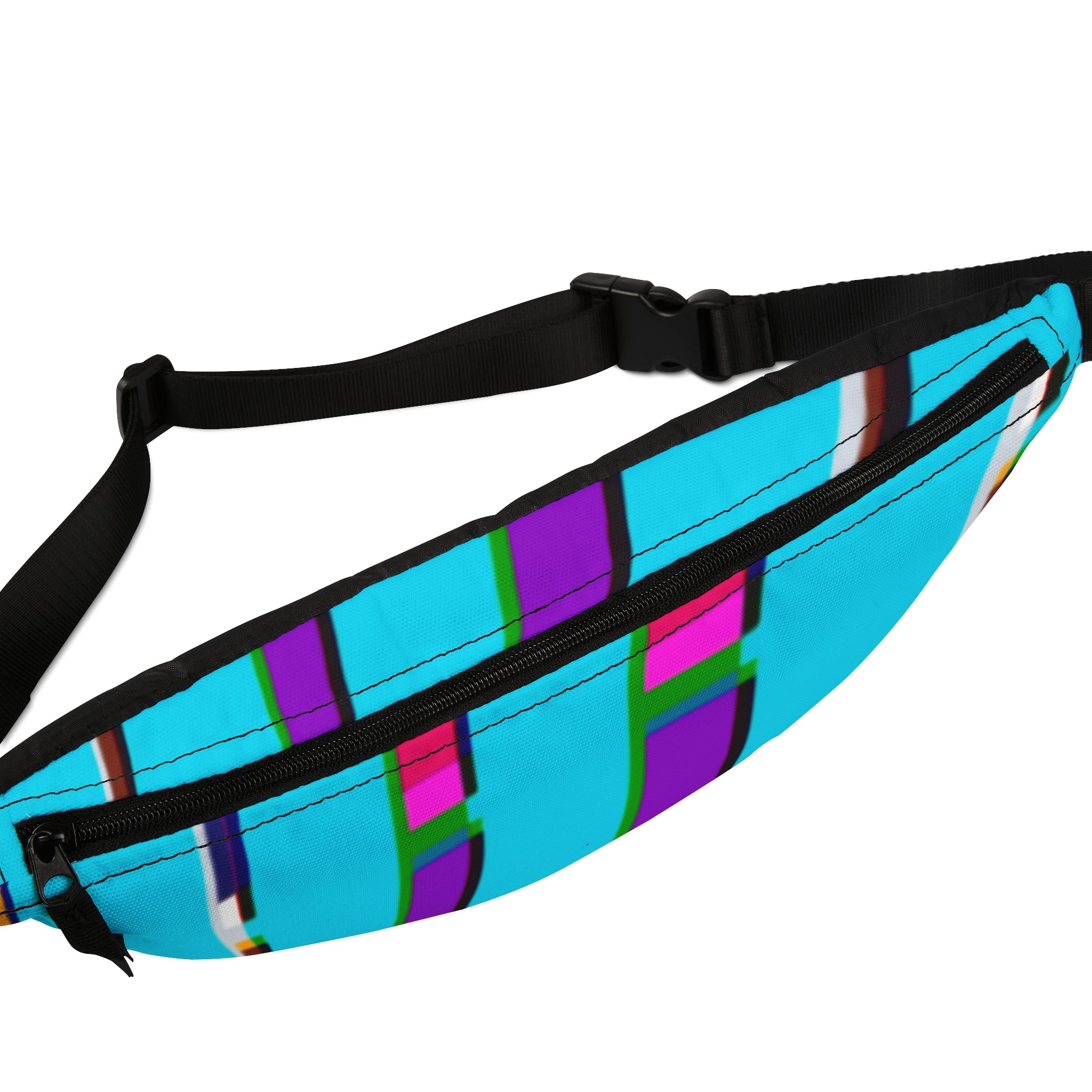 BRIGHT BARS AND STRIPES Fanny Pack