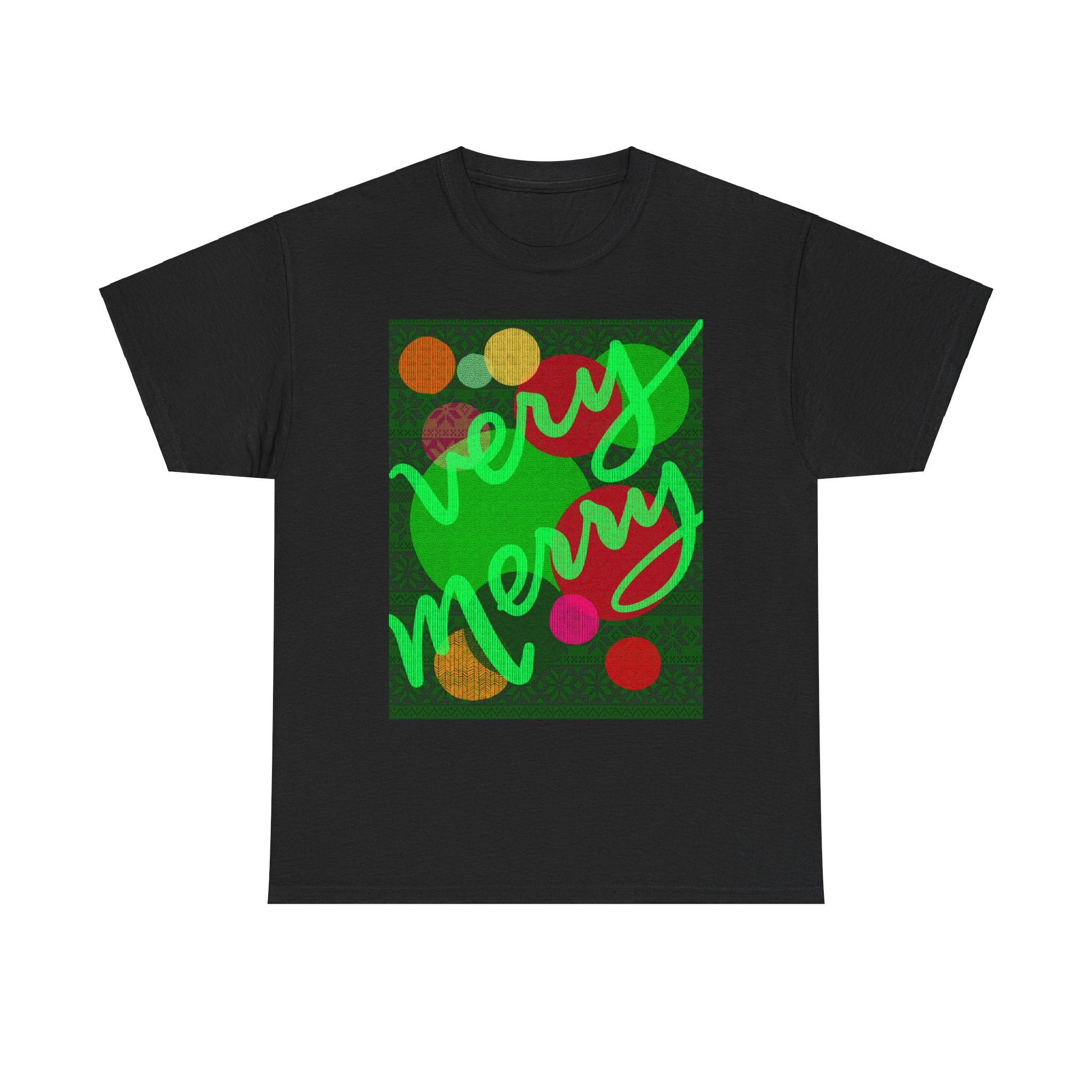 VERY MERRY Heavy Cotton Tee