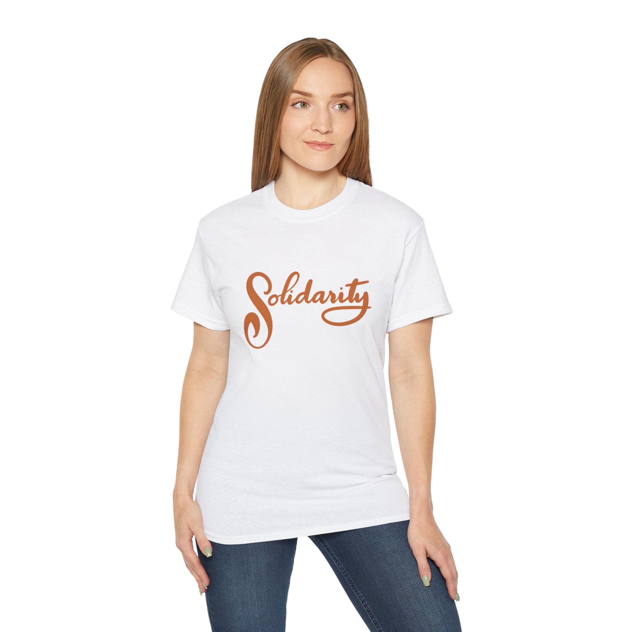 Solidarity Unisex Ultra Cotton Tee - Comfortable Casual Wear for Every Occasion