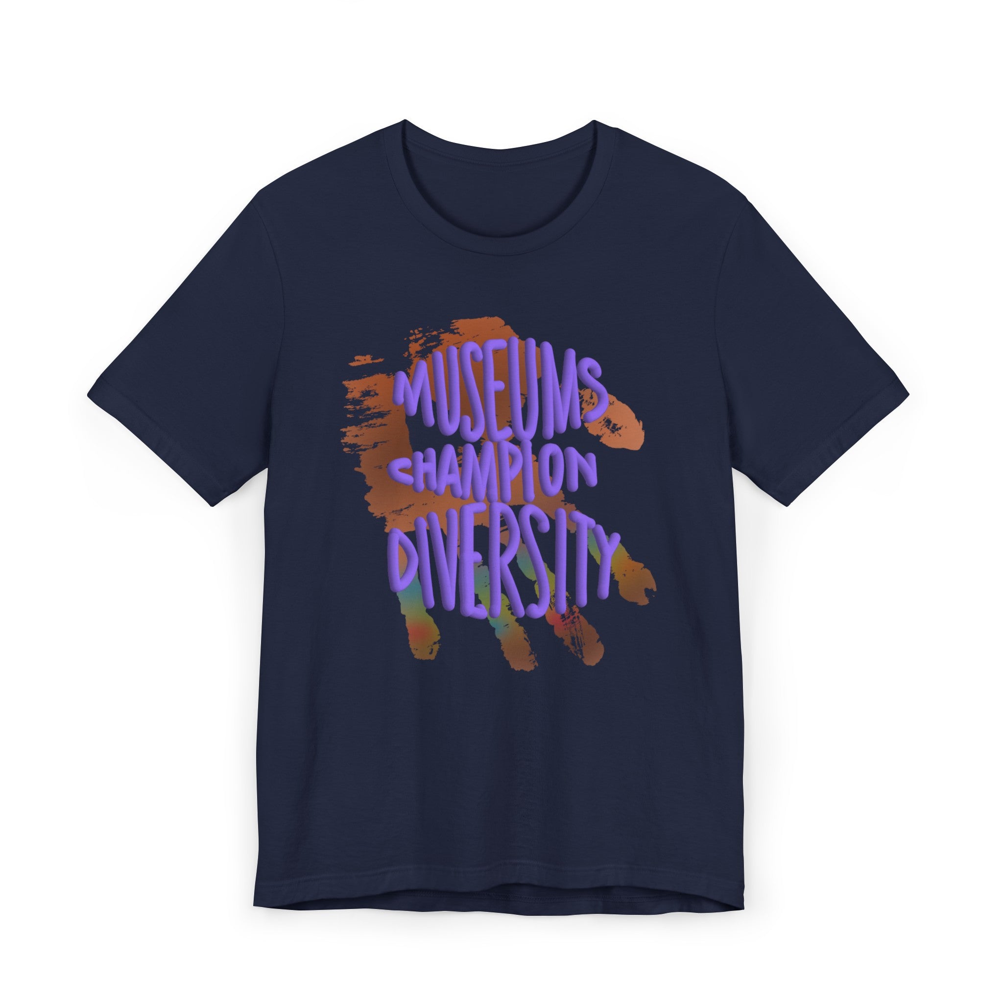 MUSEUMS CHAMPION DIVERSITY Unisex Jersey Short Sleeve Tee