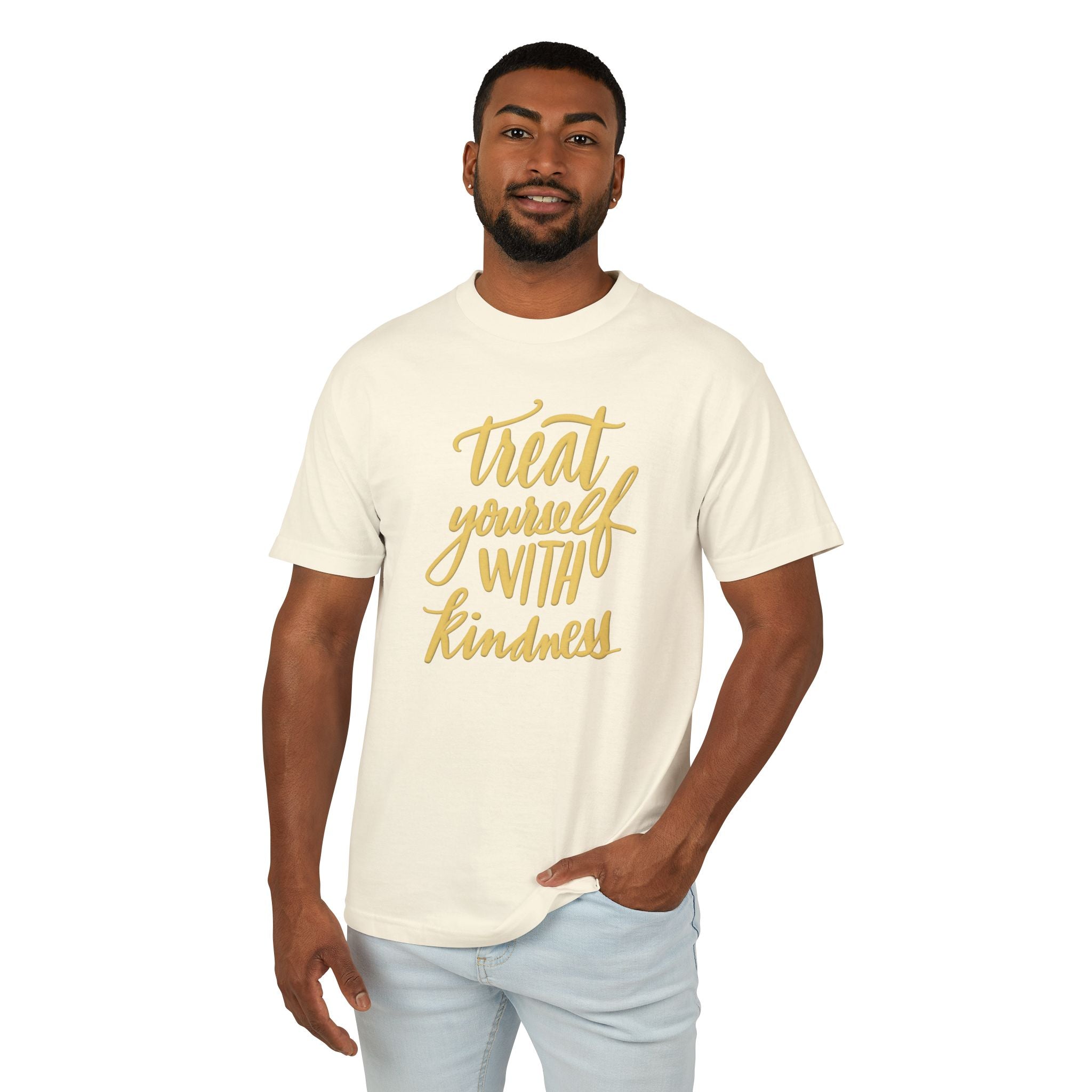 Kindness Tee - Unisex Garment-Dyed Cotton Shirt for Positive Vibes