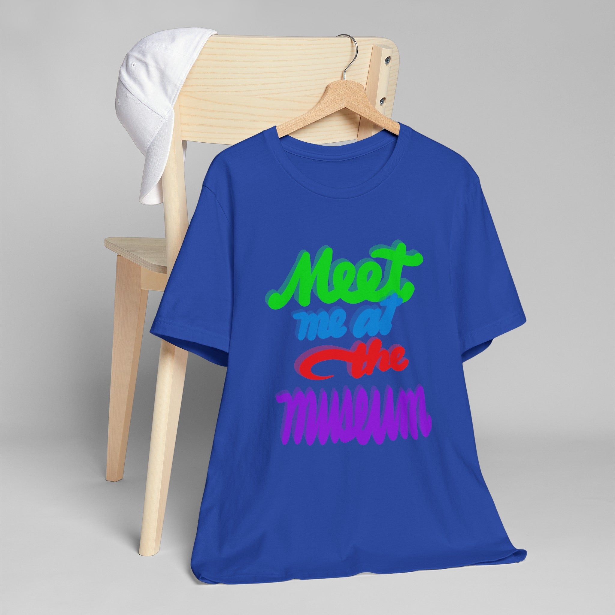 MEET ME AT THE MUSEUM Unisex Jersey Short Sleeve Tee