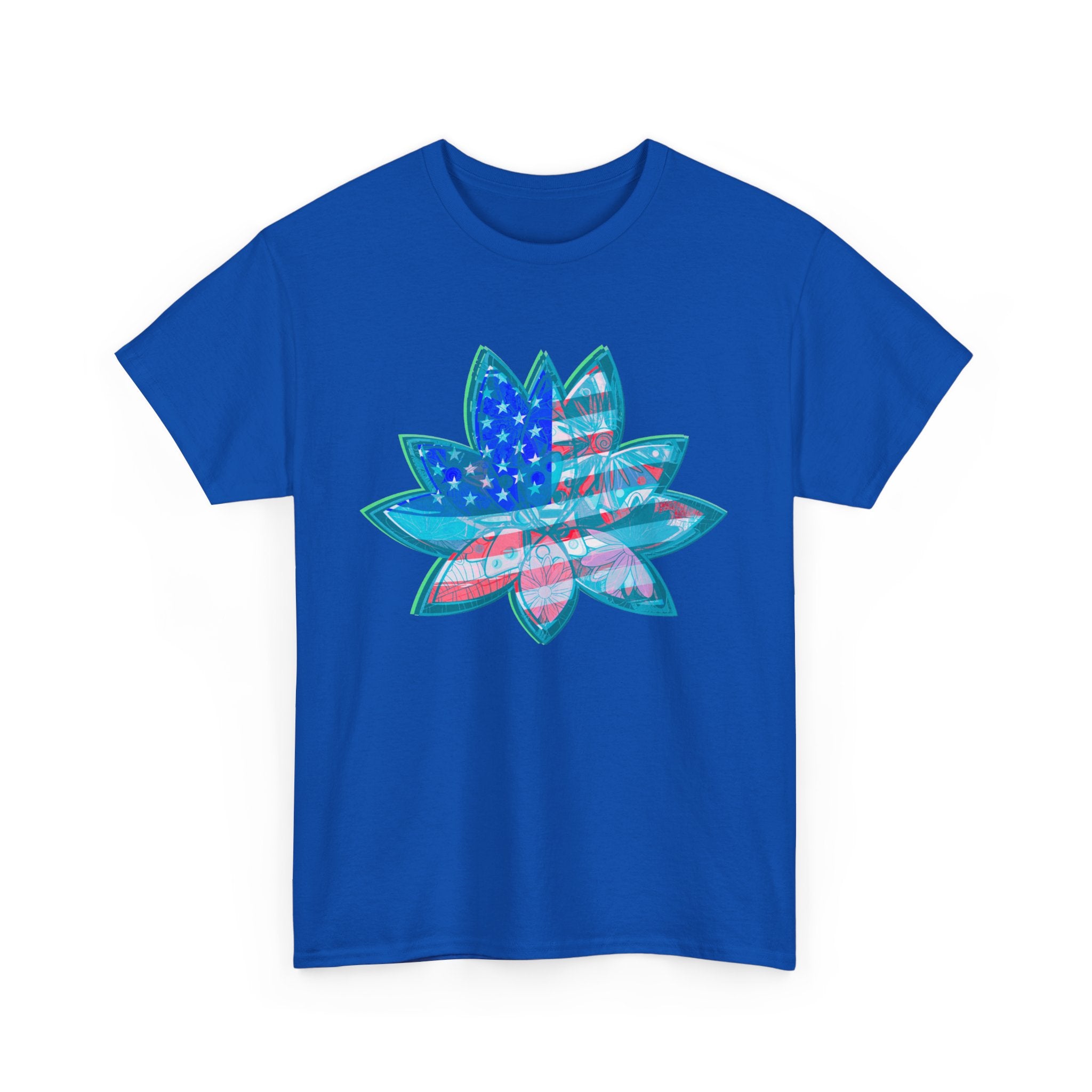 LOTUS USA Unisex Heavy Cotton Tee