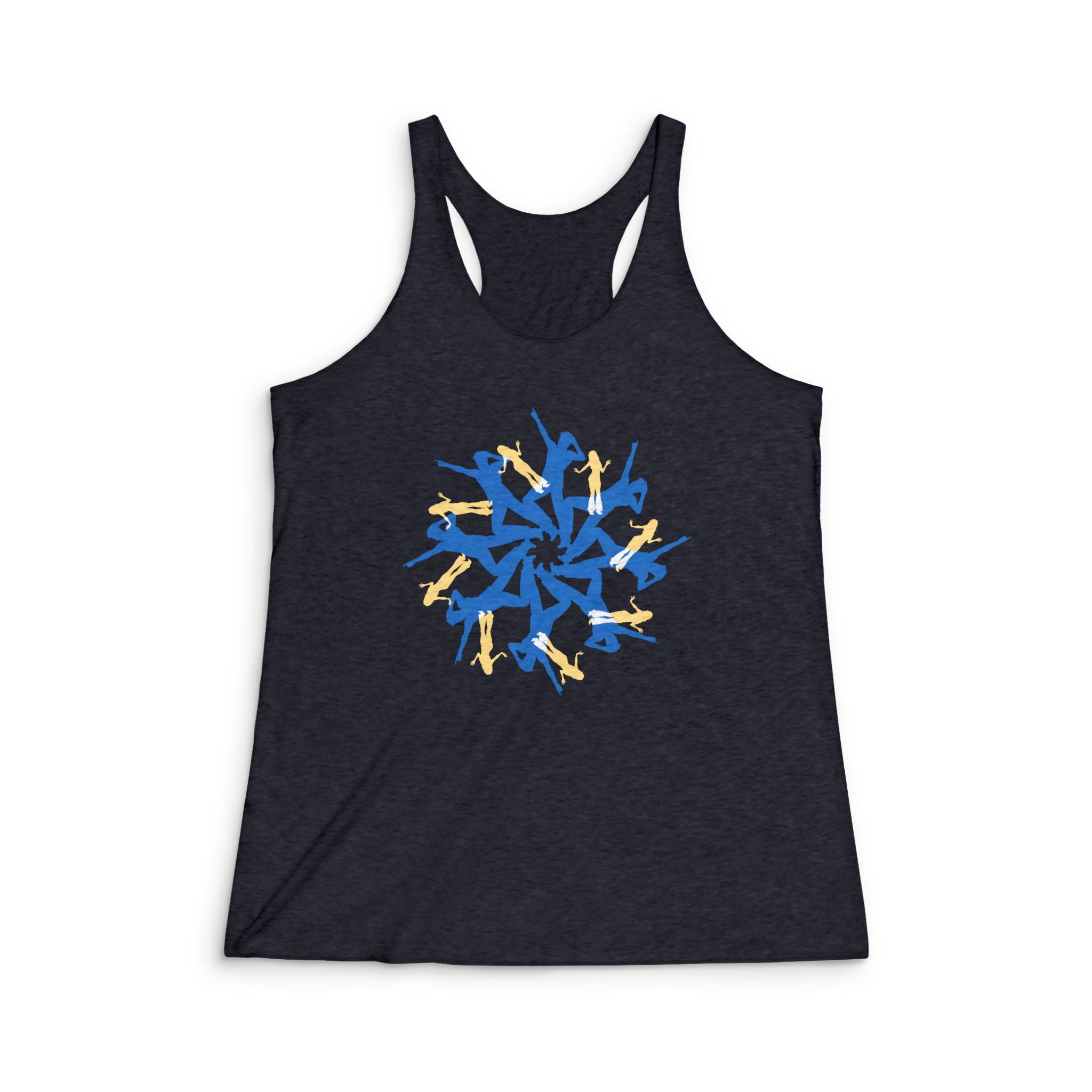 Dance Vibe Racerback Tank | Fitness Top, Activewear, Summer Apparel, Gym Tank, Unique Graphic Shirt