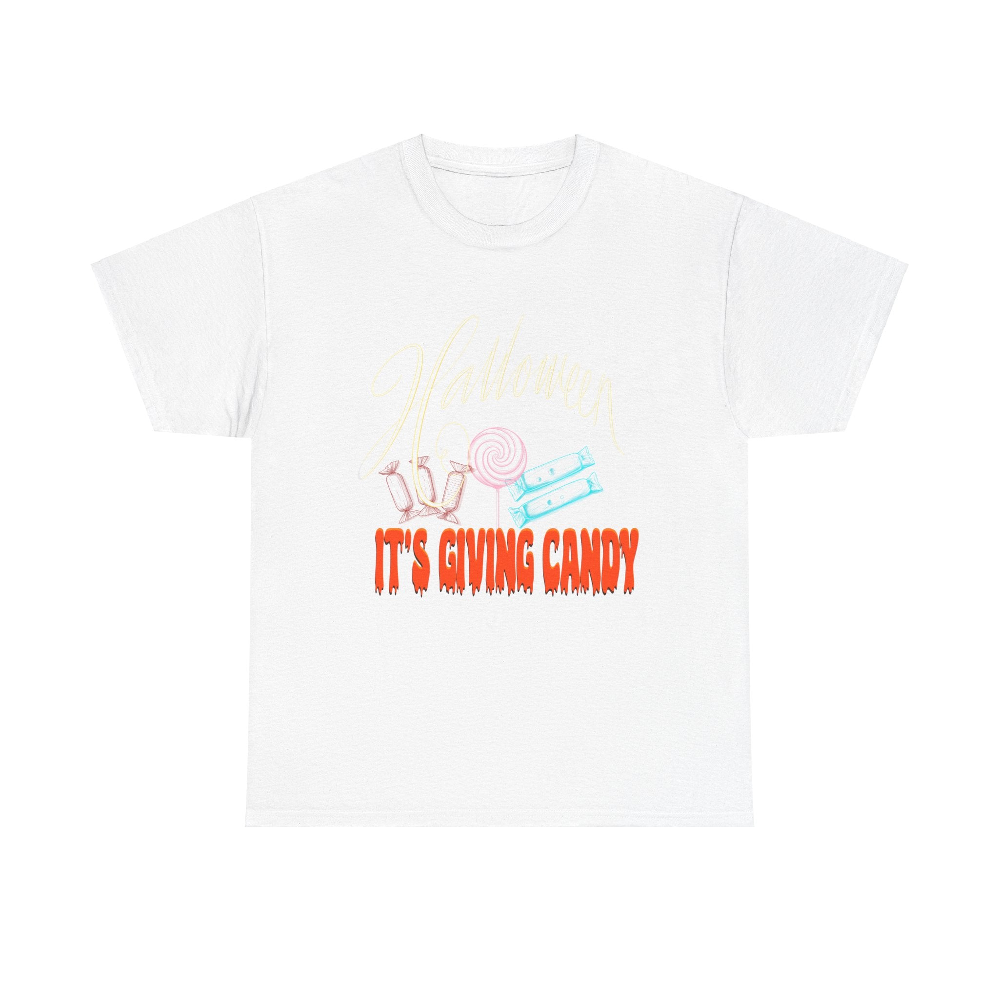 IT’S GIVING CANDY Unisex Heavy Cotton Tee