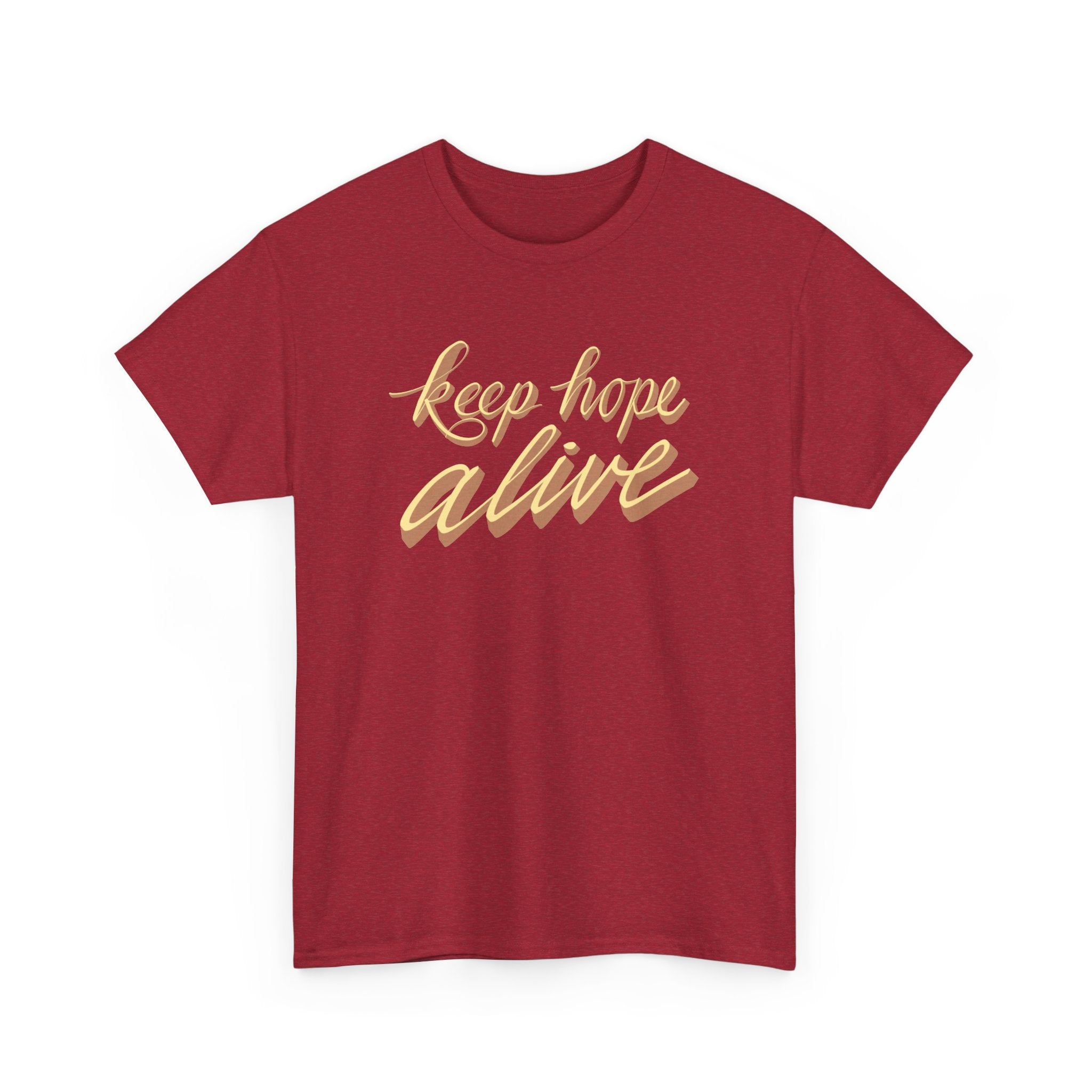 KEEP HOPE ALIVE Heavy Cotton Tee