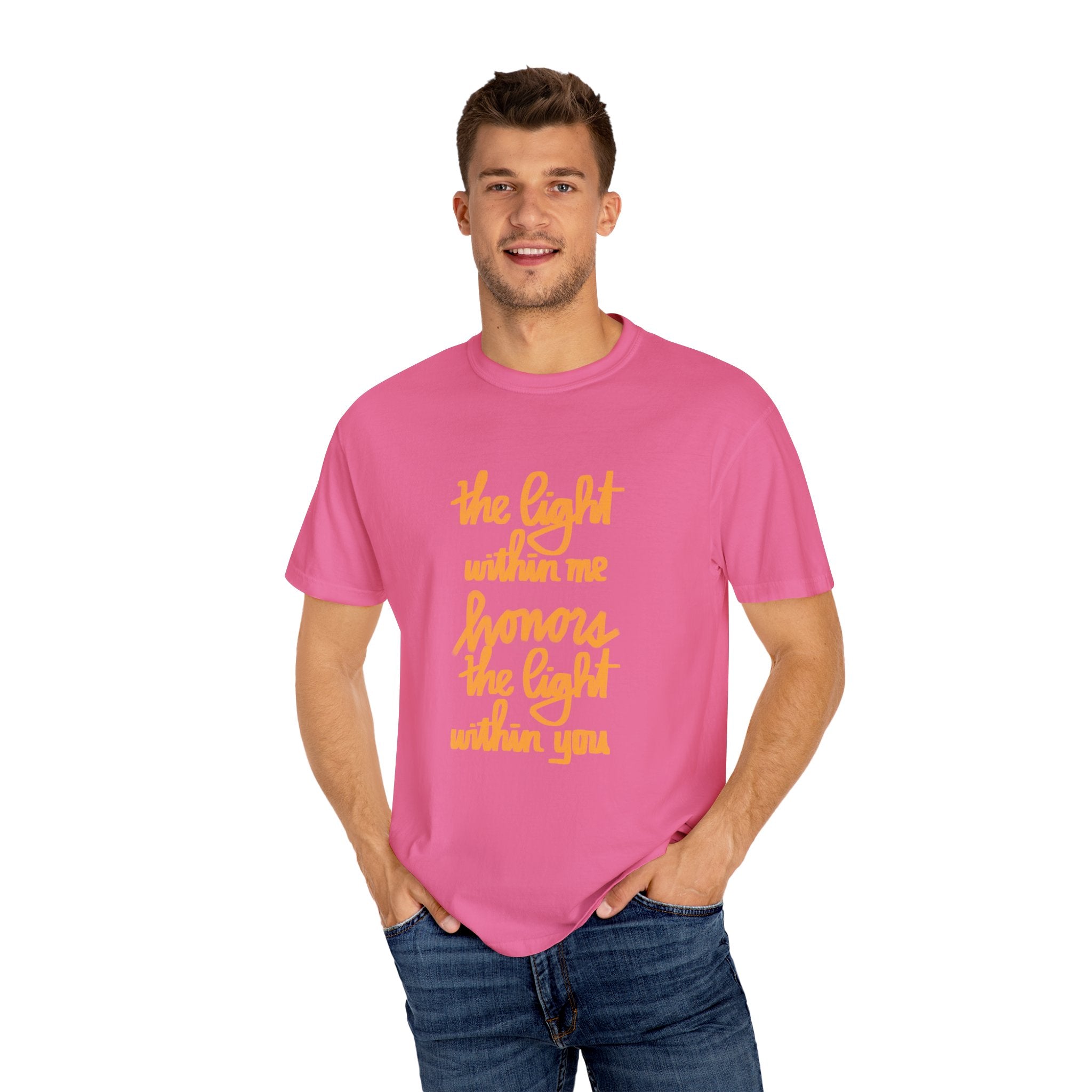 THE LIGHT WITHIN ME Unisex Garment-Dyed T-shirt