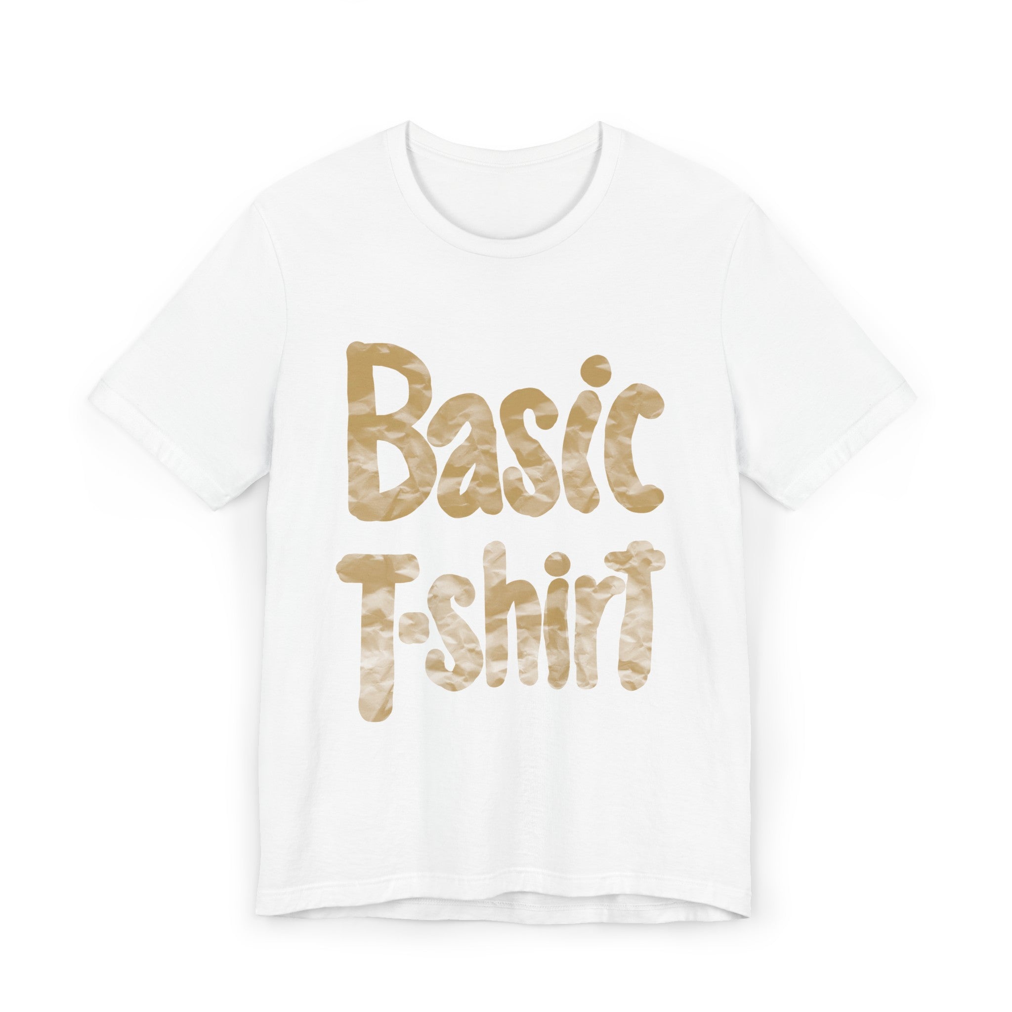 BASIC T-SHIRT Unisex Jersey Short Sleeve Tee