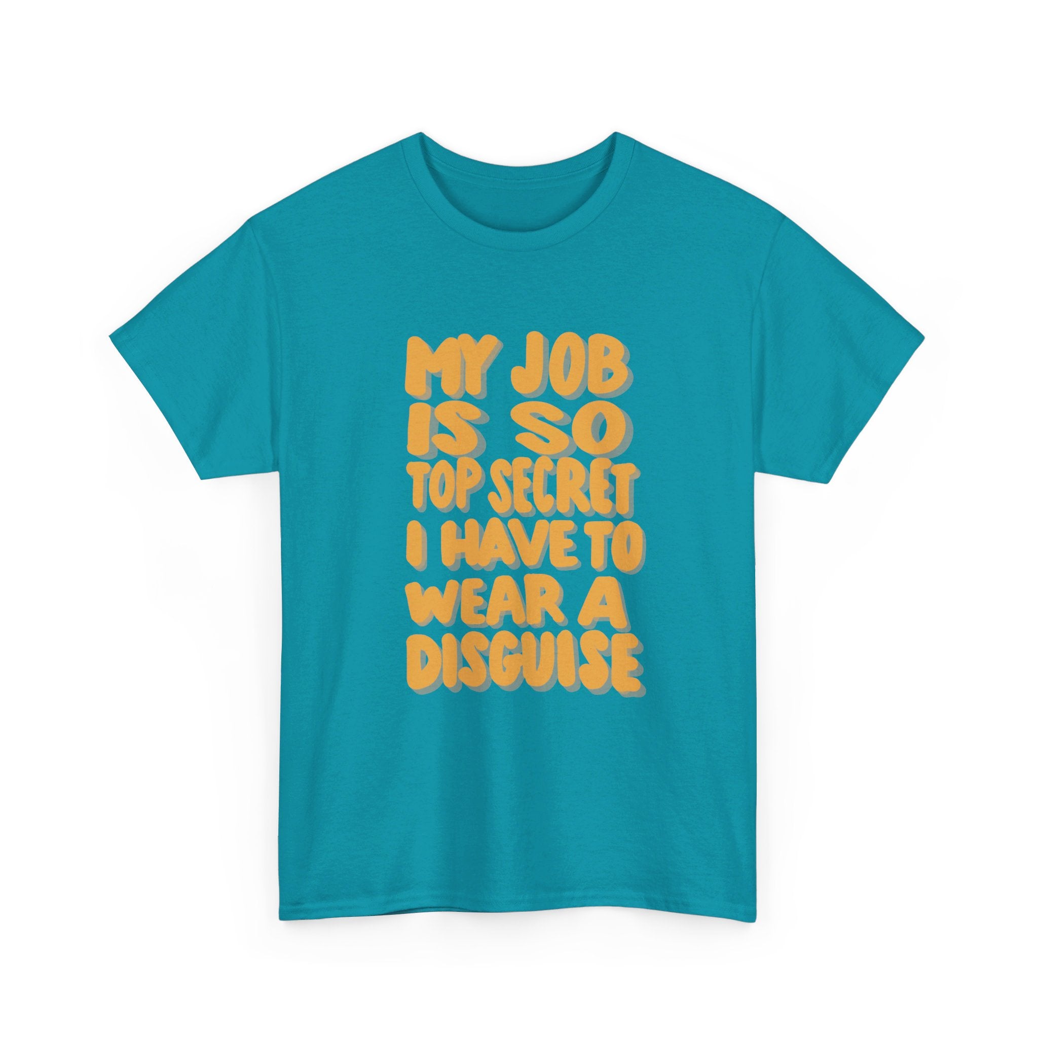 TOP SECRET JOB 3 Unisex Heavy Cotton Tee