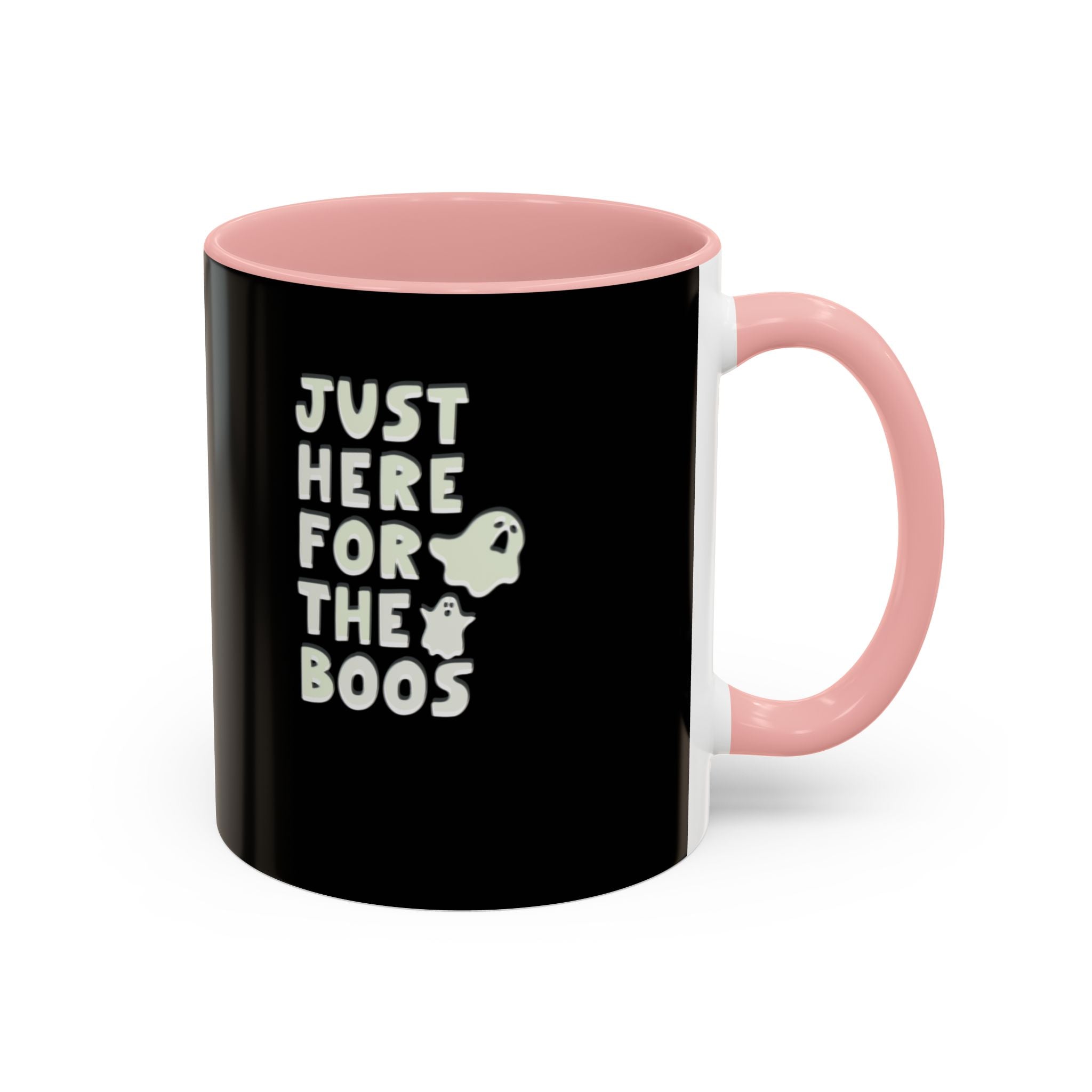 HERE FOR THE BOOS FUNNY HALLOWEEN 11 oz Coffee Mug