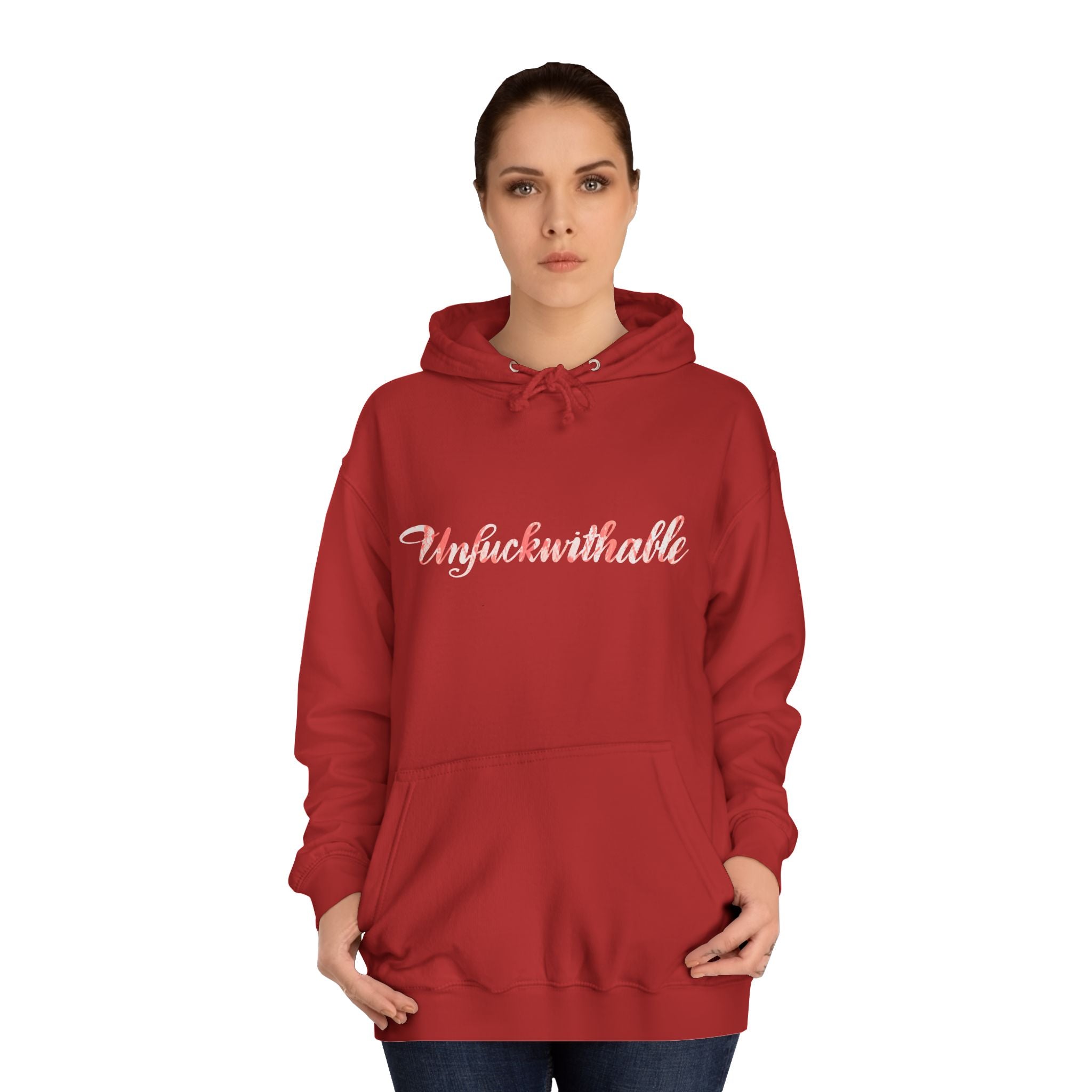 Unfuckwithable Red Sweatshirt