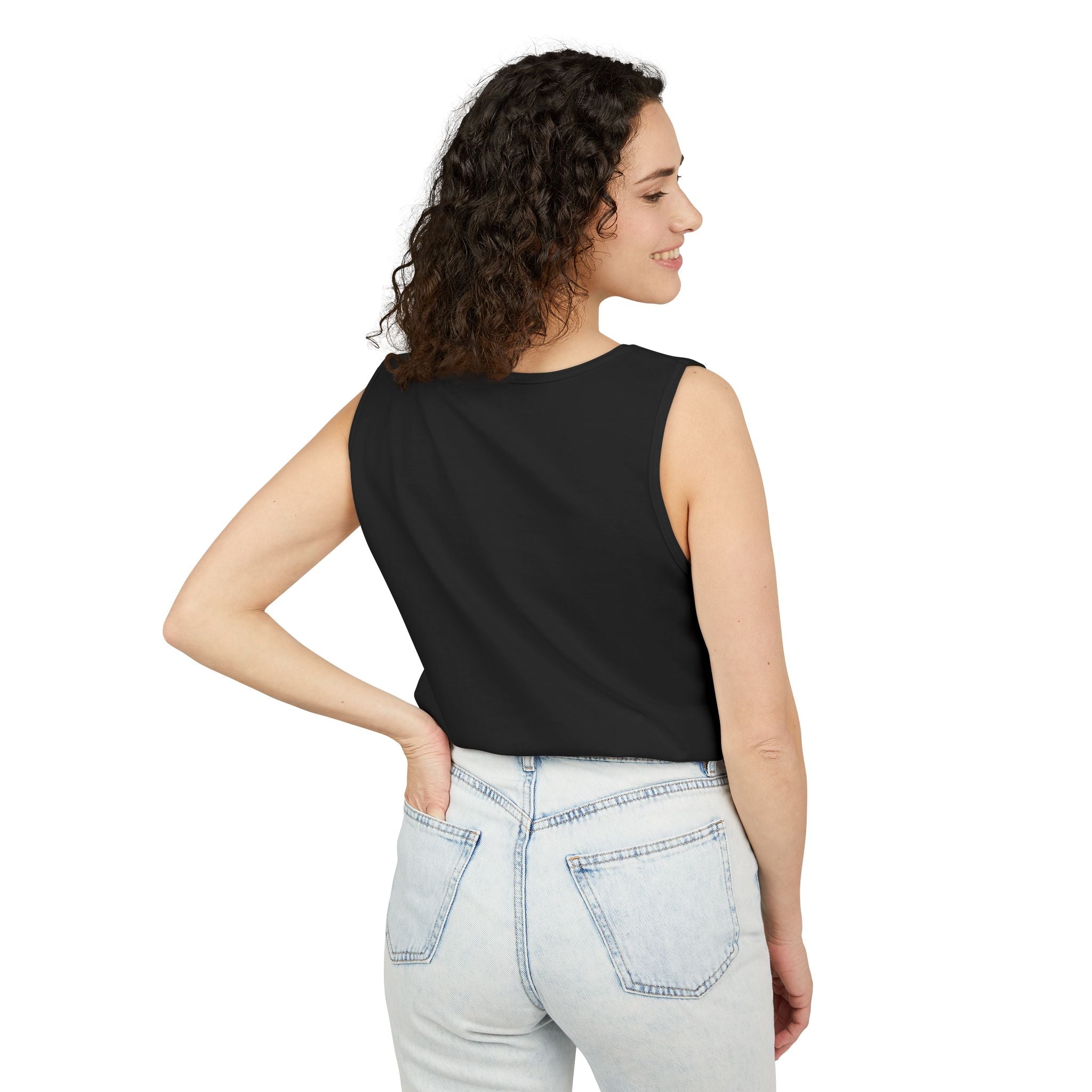 Boho Floral Unisex Tank Top - Perfect for Summer Outings & Festivals