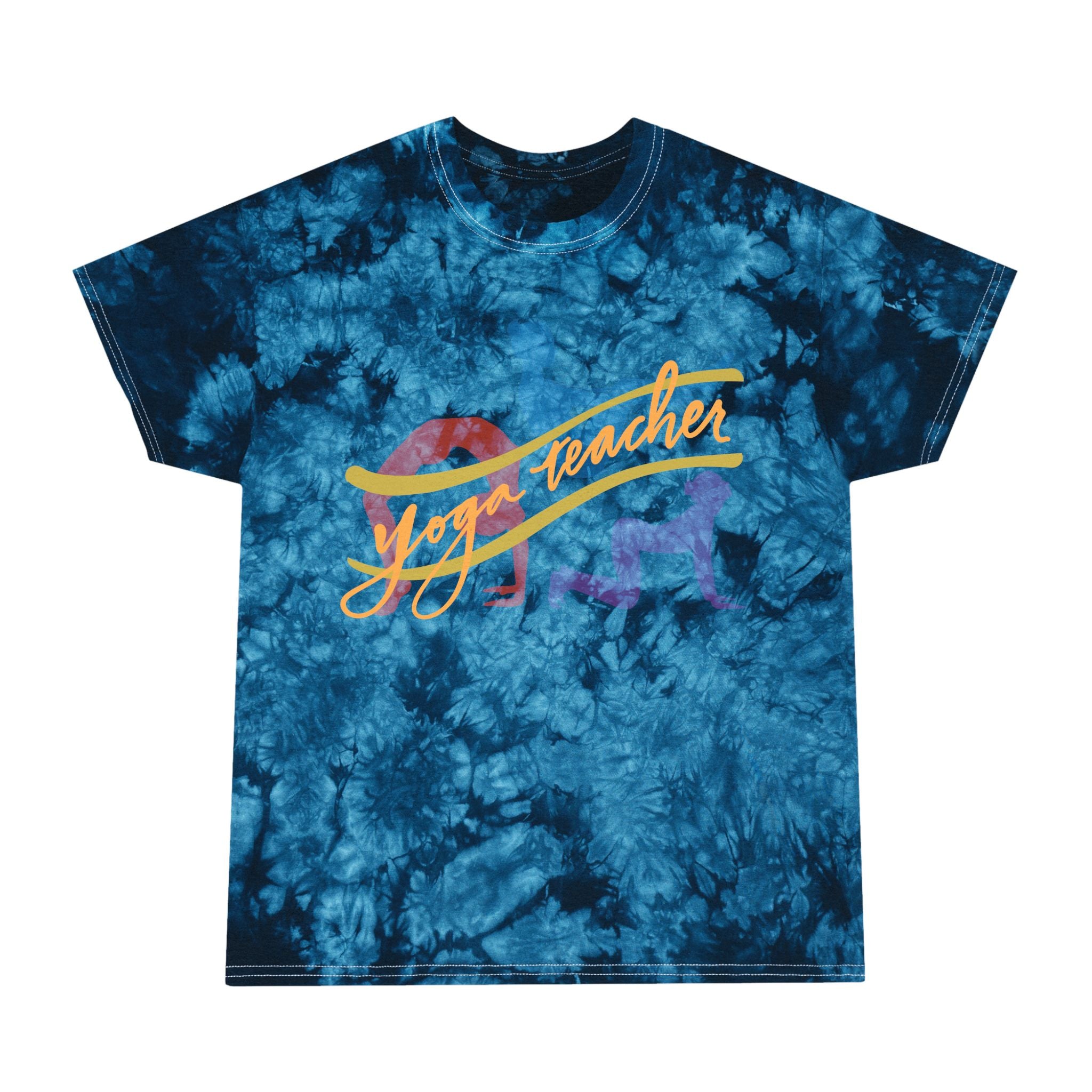 Tie-Dye Yoga Teacher Tee - Relaxed Fit Shirt for Mindful Living