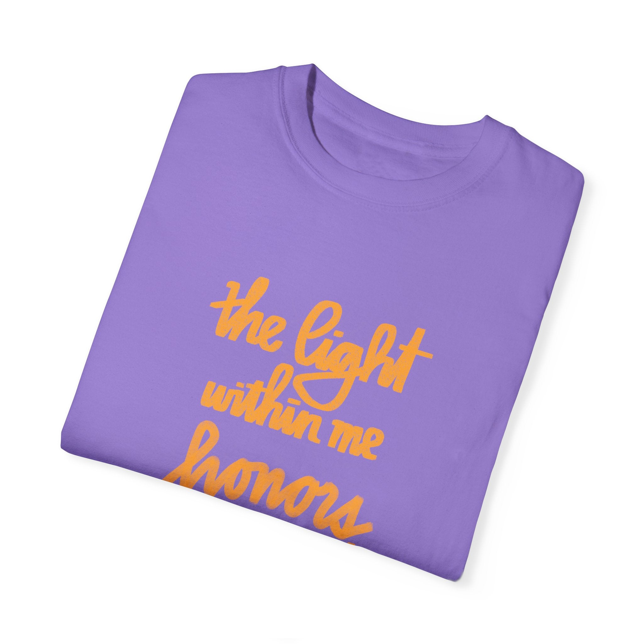 THE LIGHT WITHIN ME Unisex Garment-Dyed T-shirt