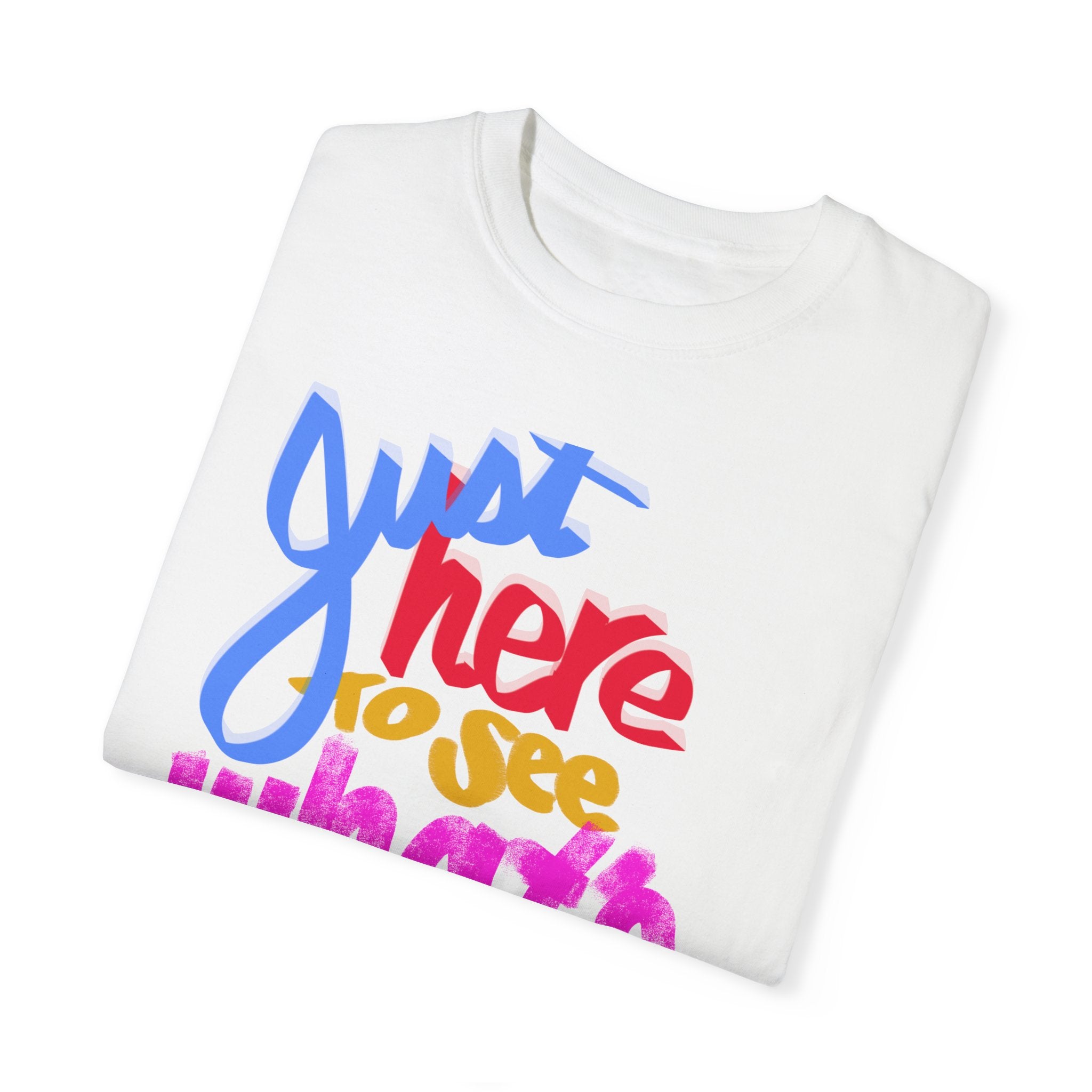 WHAT’S OLD Unisex Garment-Dyed T-shirt