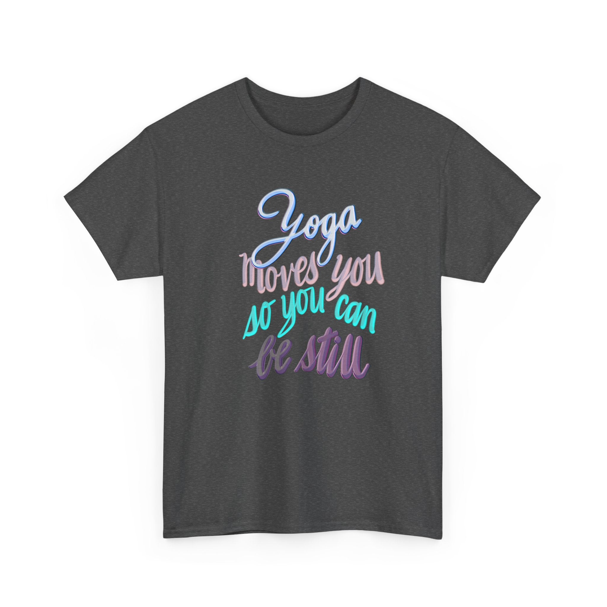 Yoga Moves You Unisex Heavy Cotton Tee