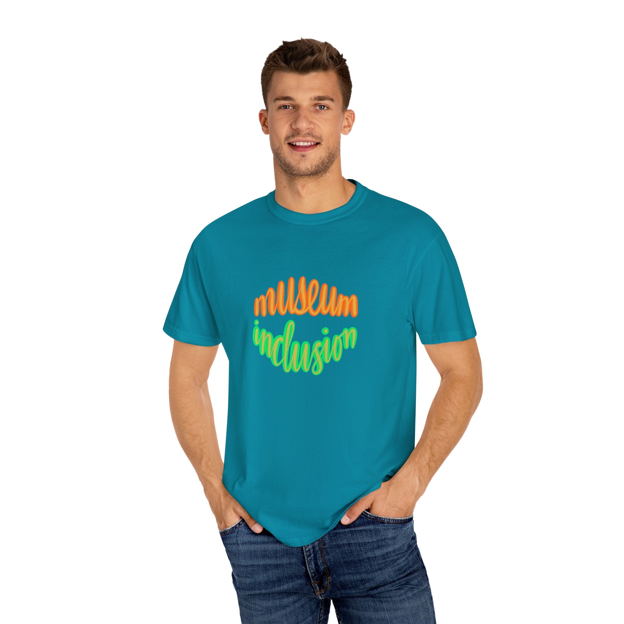 MUSEUM INCLUSION Unisex Garment-Dyed T-shirt