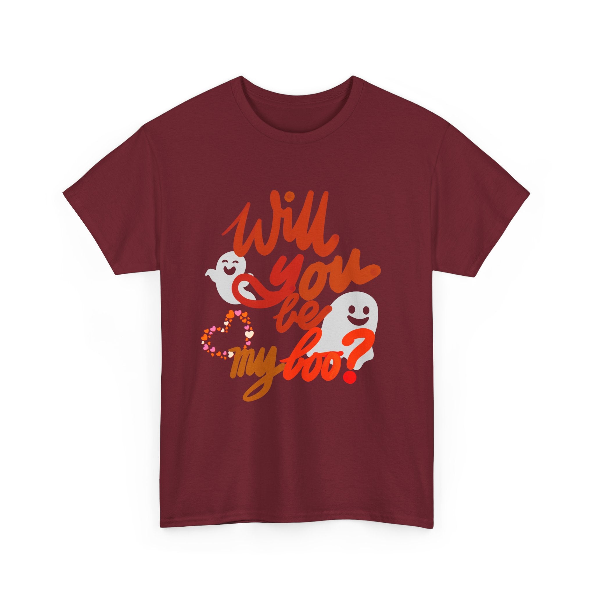 BE MY BOO? Unisex Heavy Cotton Tee