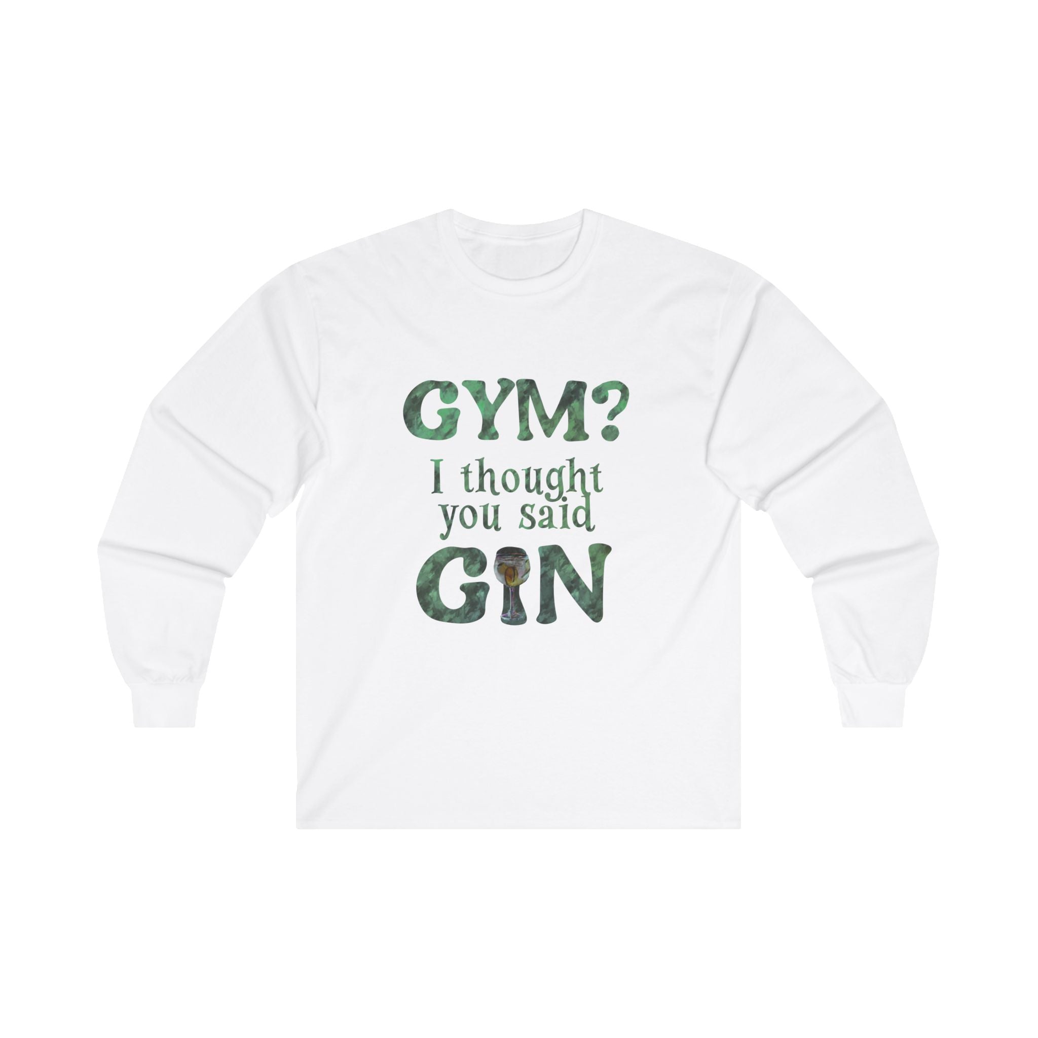 GIN Unisex Ultra Cotton Long Sleeve Tee