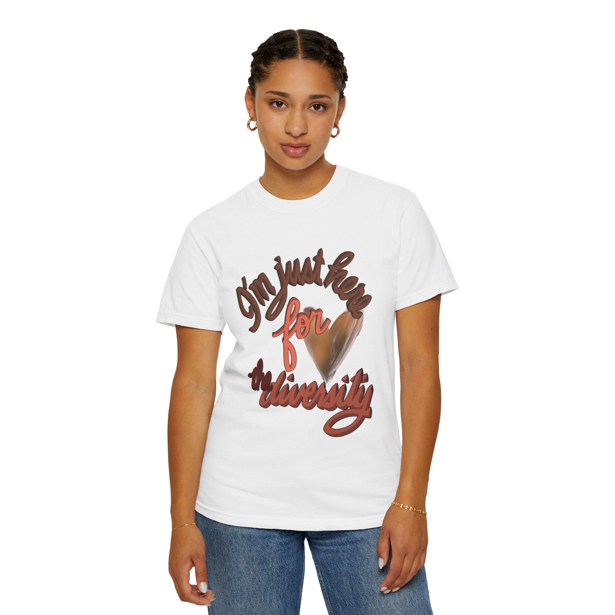 JUST HERE FOR THE DIVERSITY Unisex T-shirt