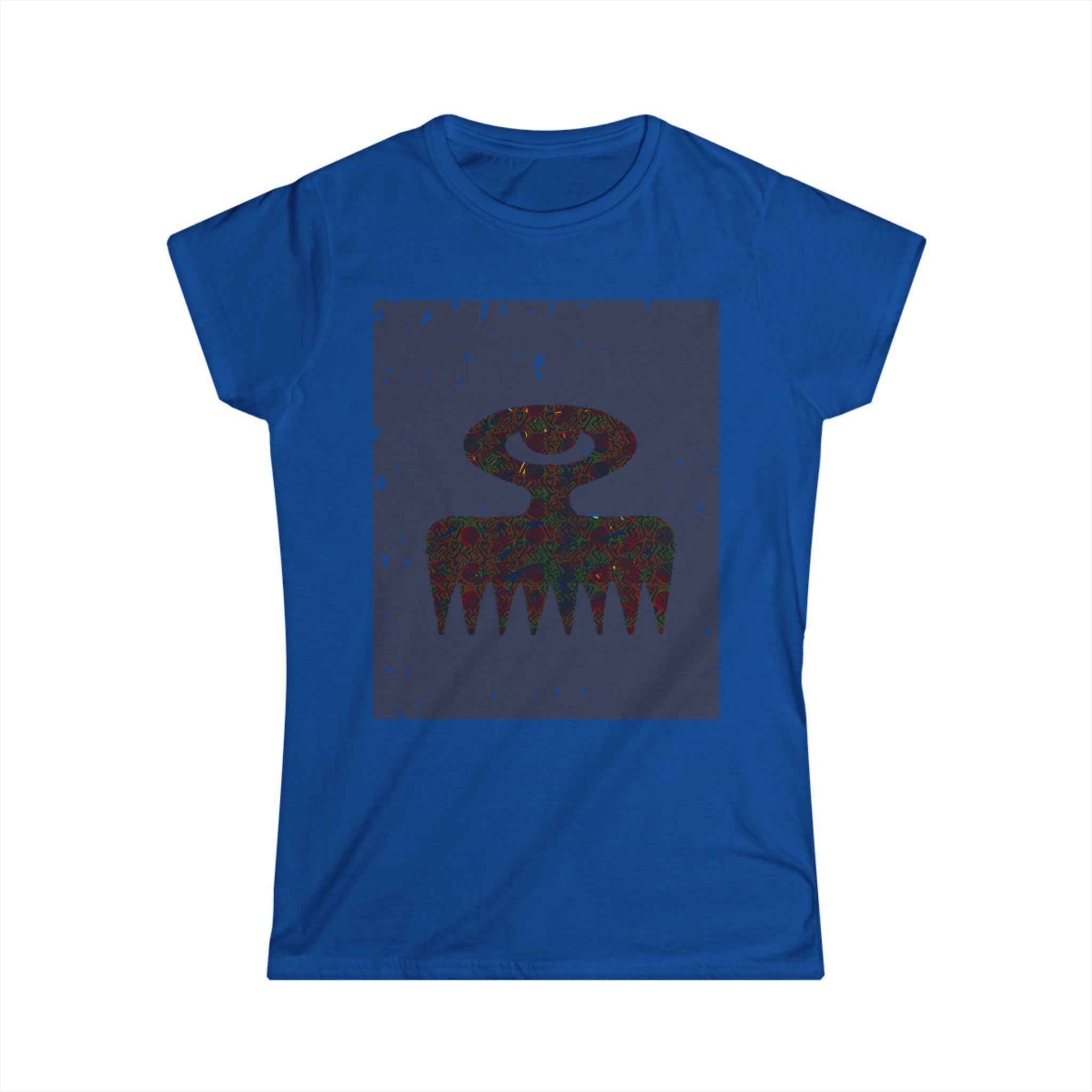 BEAUTY_ ADINKRA SYMBOL Women's Softstyle Tee