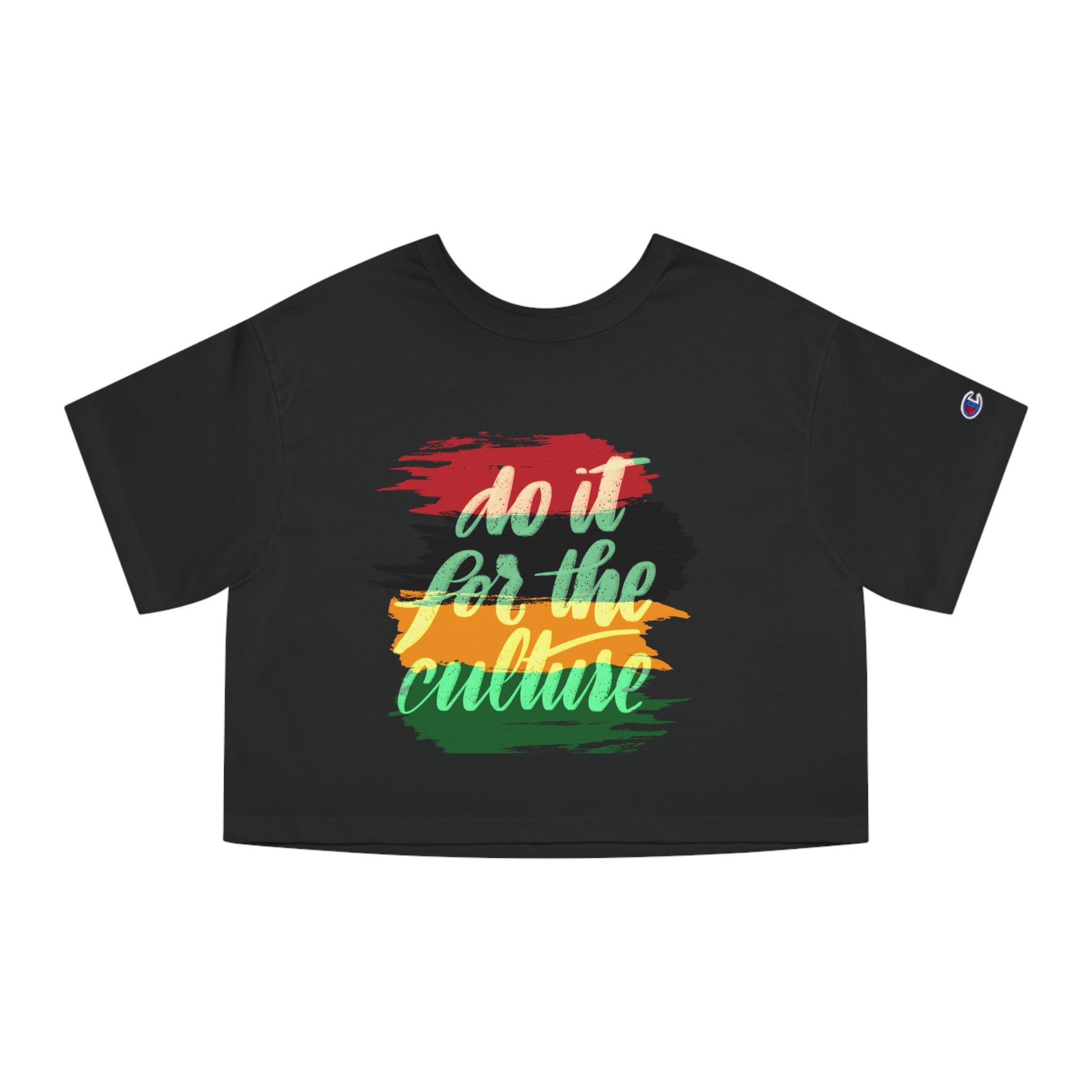 Heritage Cropped T-Shirt: Do It for the Culture, Stylish Top, Streetwear, Trendy Tee, Gift for Culture Lovers