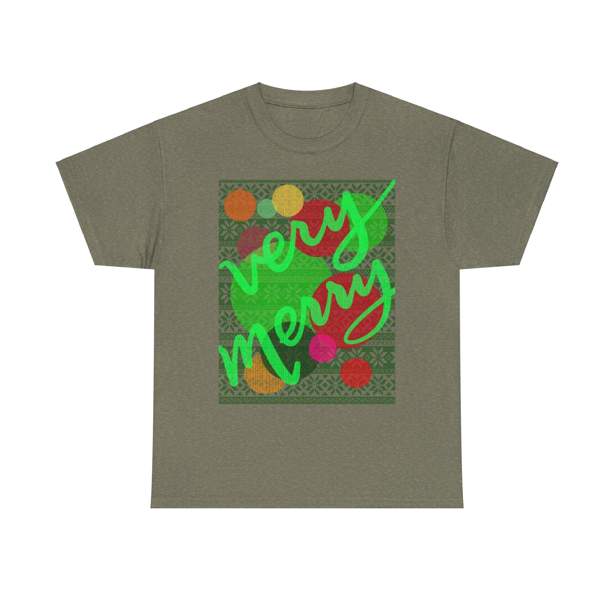 VERY MERRY Heavy Cotton Tee