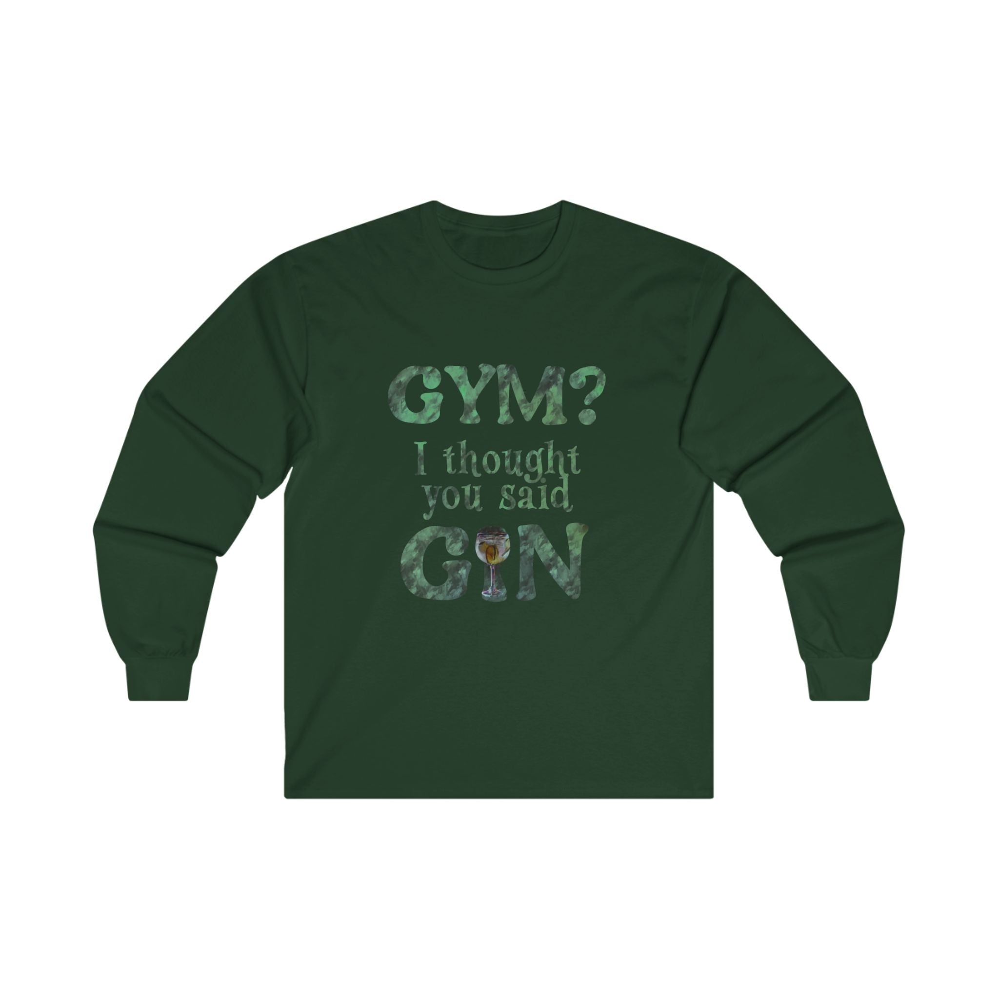 GIN Unisex Ultra Cotton Long Sleeve Tee