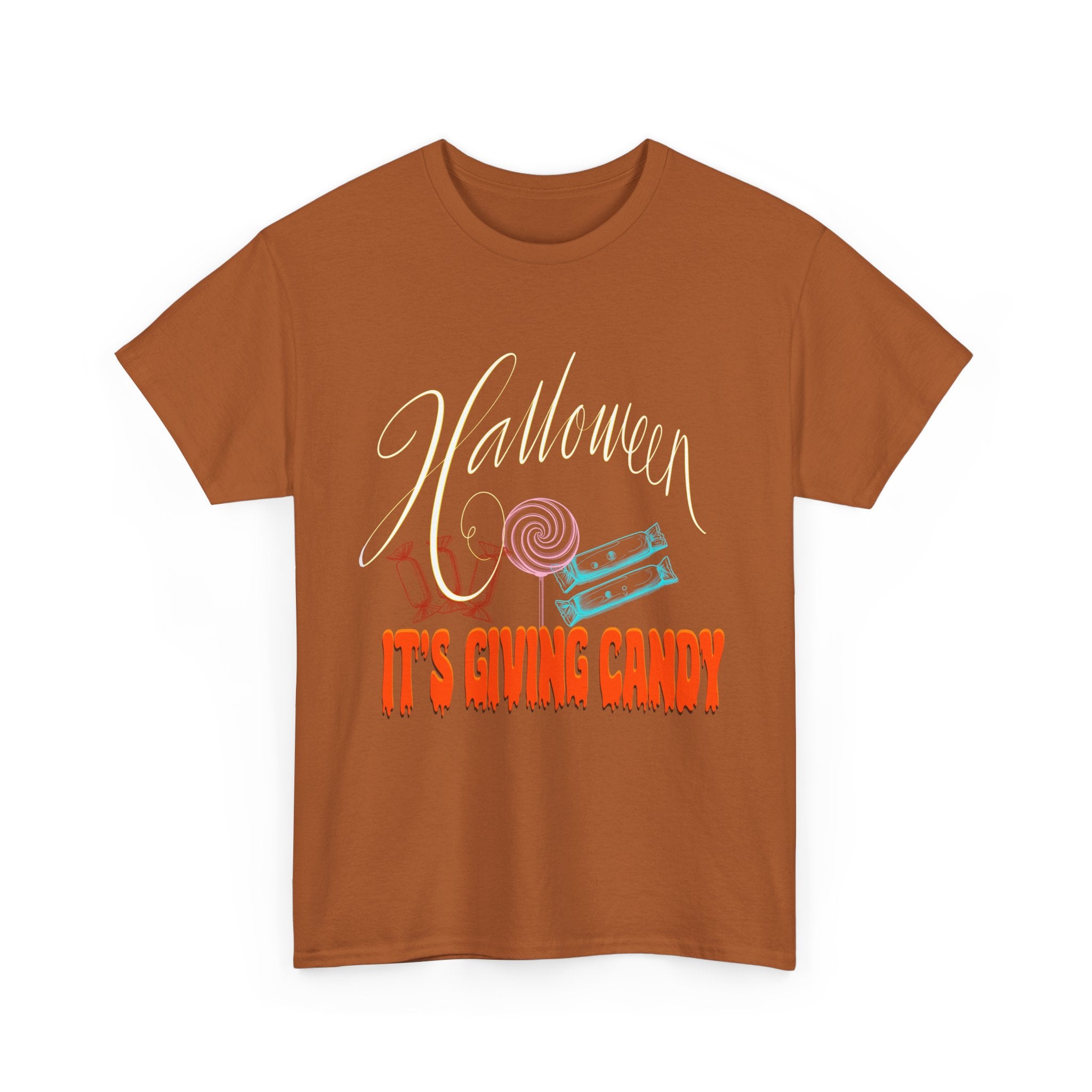 IT’S GIVING CANDY Unisex Heavy Cotton Tee