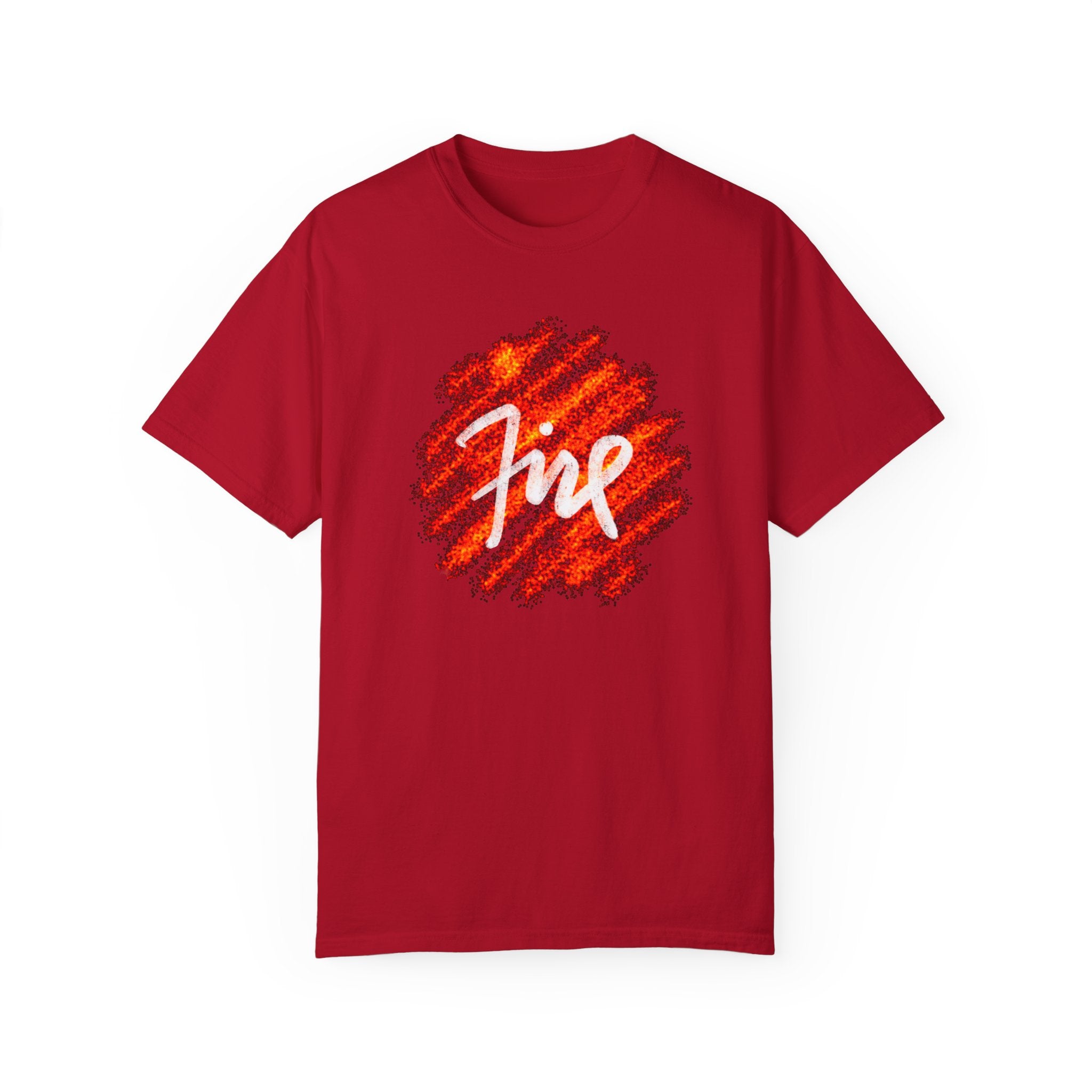 FIRE Unisex Garment-Dyed T-shirt