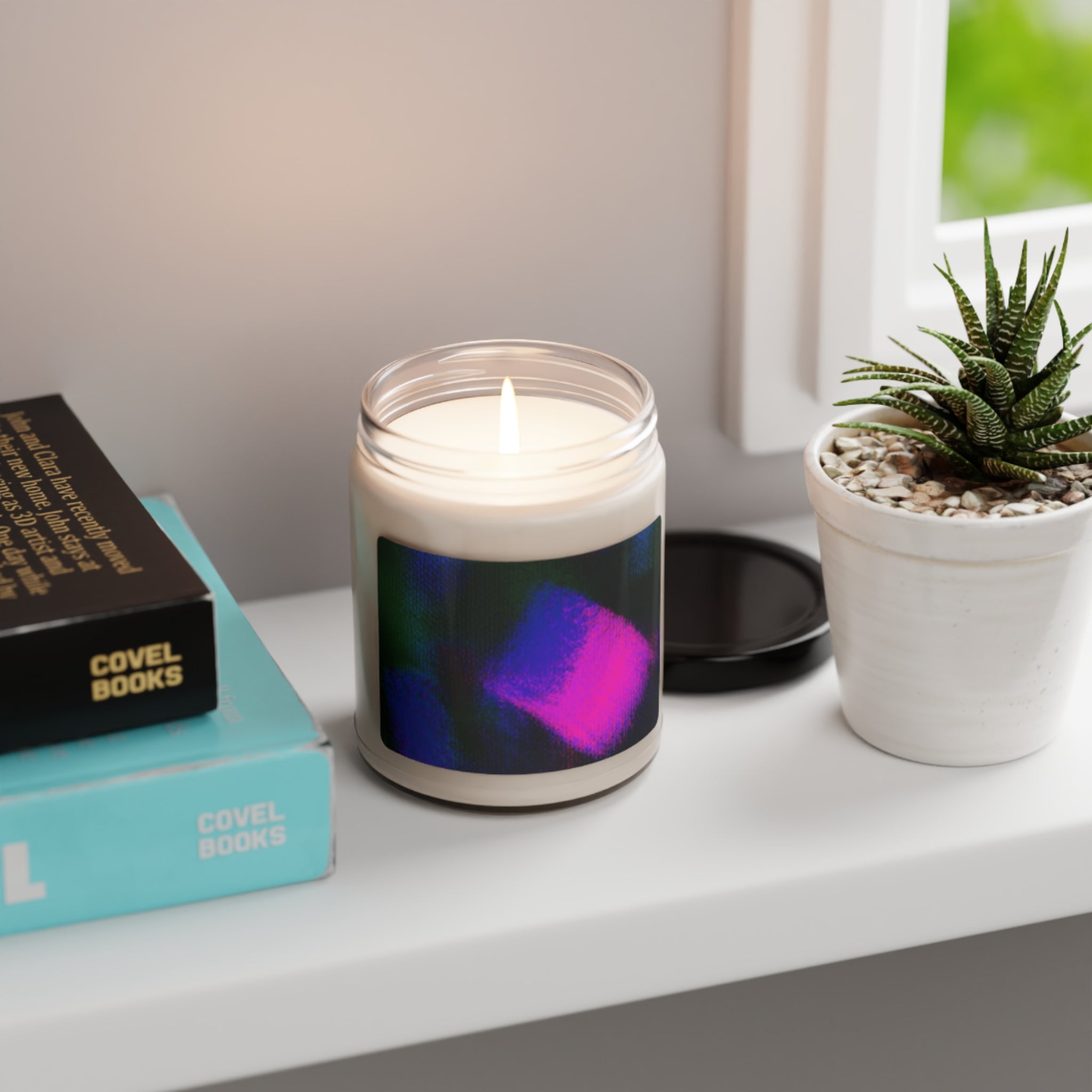 BRIGHT SPOT Scented Soy Candle, 9oz
