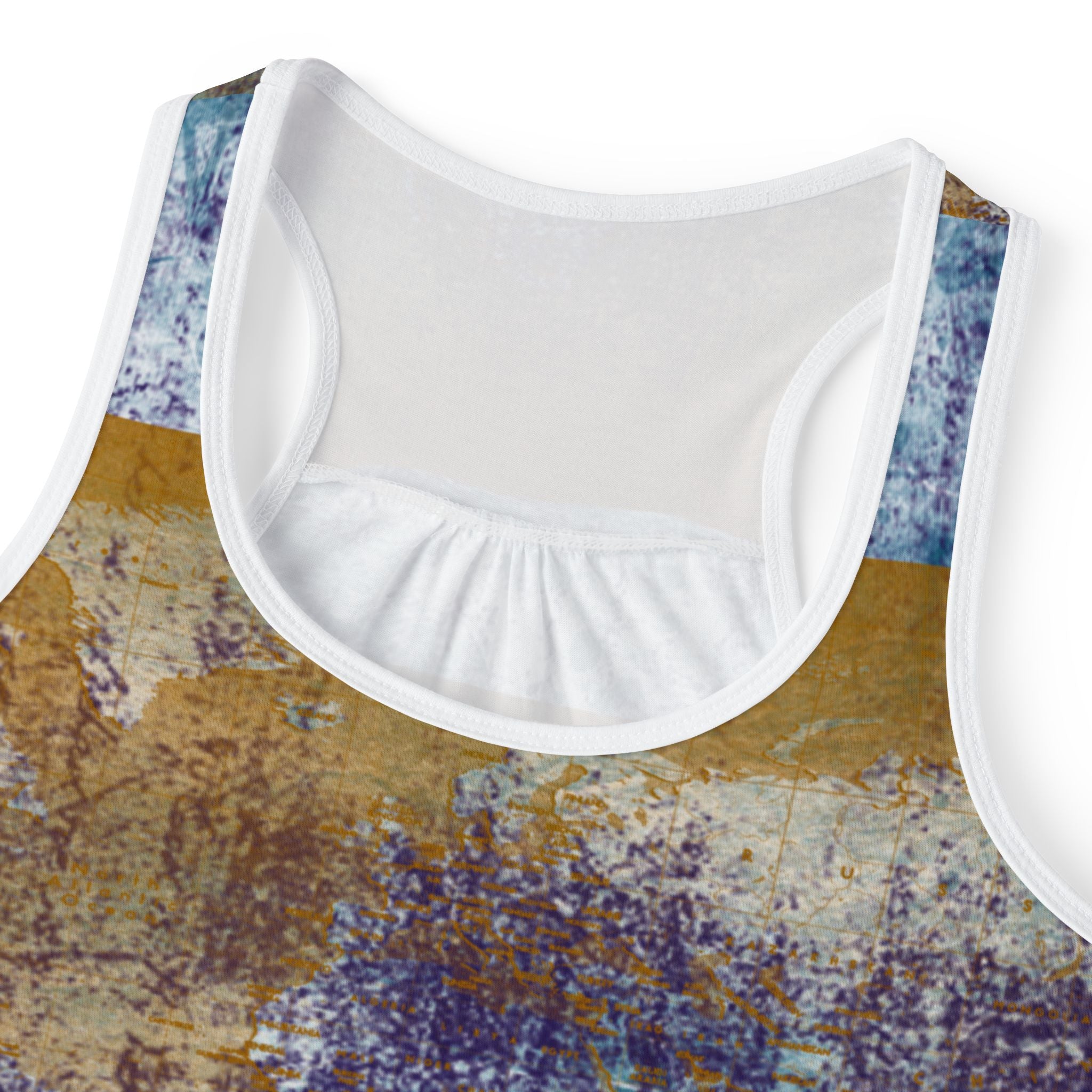 Ocean-Inspired Women's Tank Top - Bohemian Style for Summer Adventures