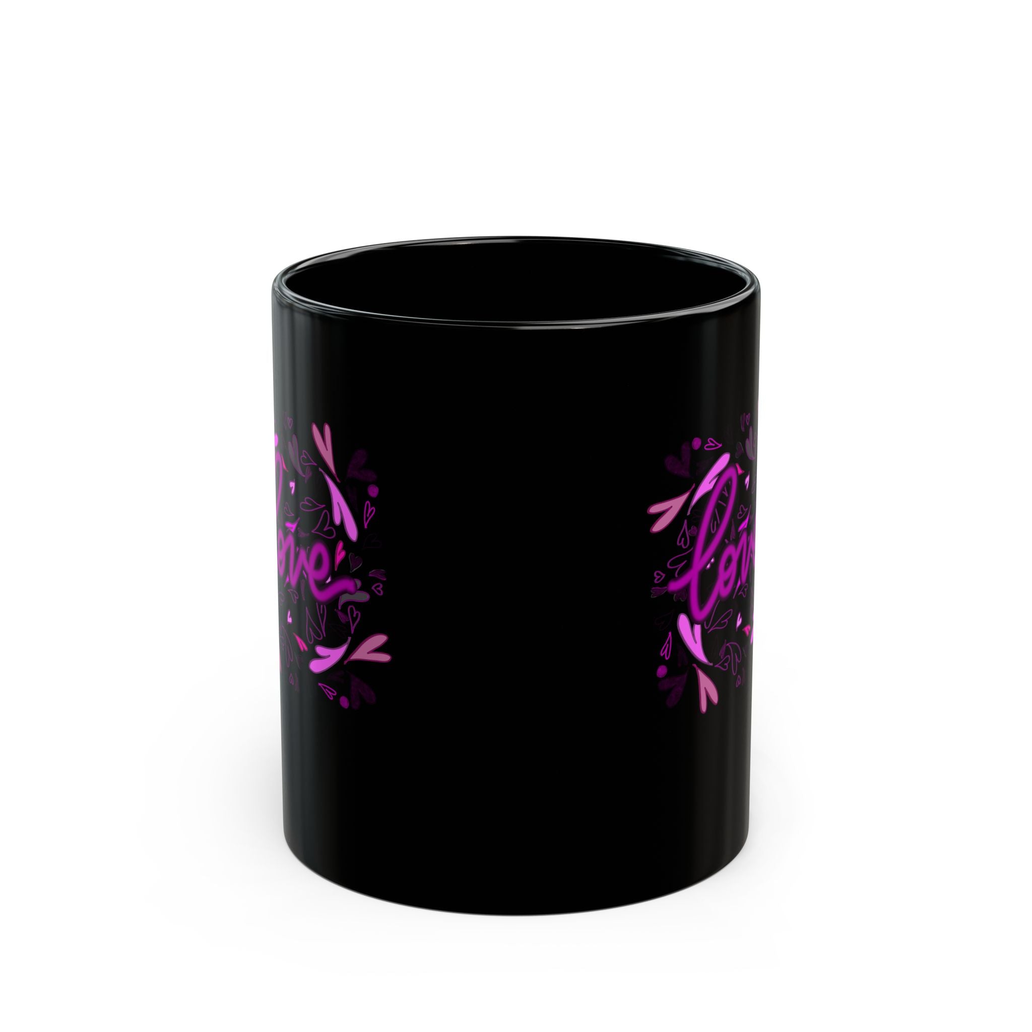 LOVE Black Mug (11oz)