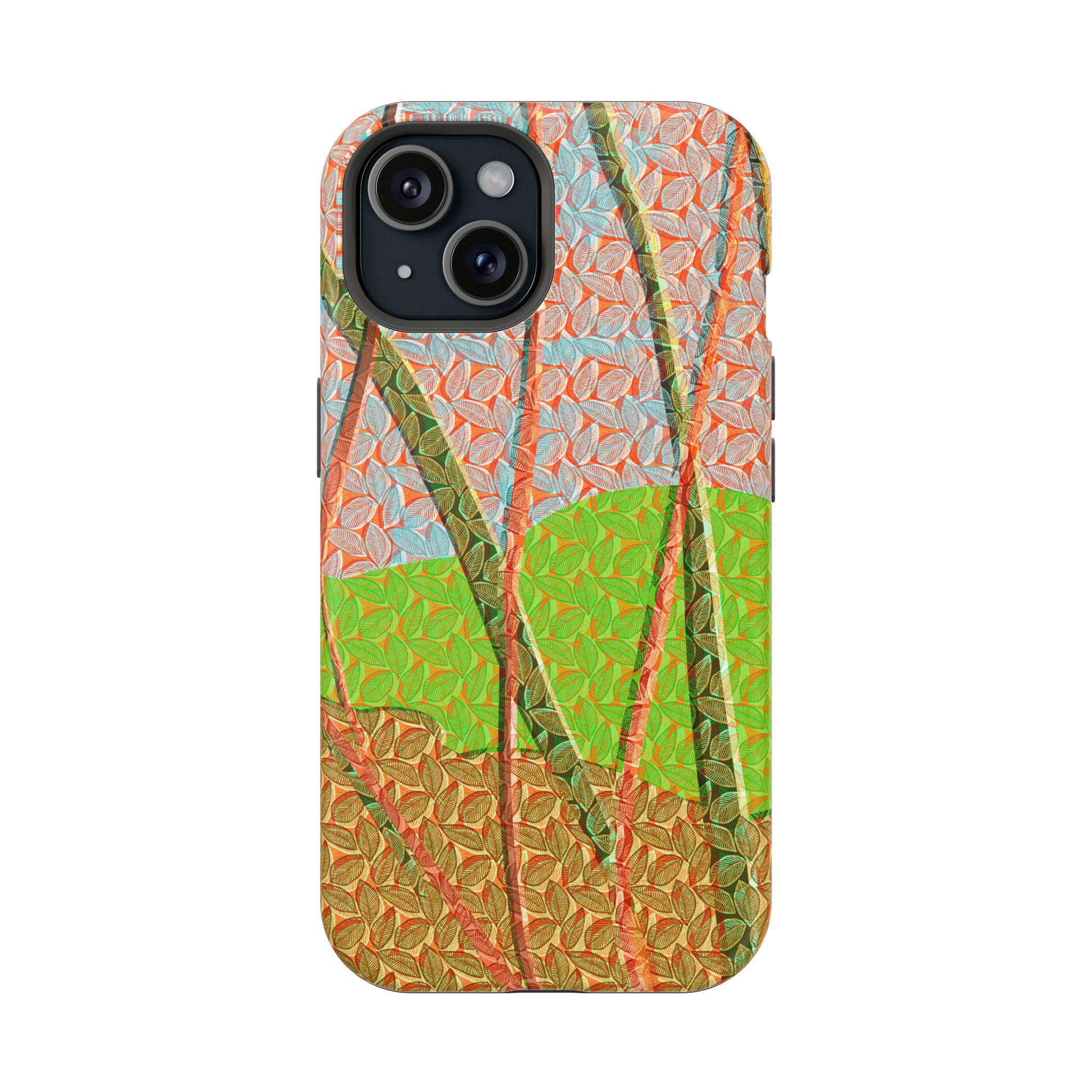 Nature-Inspired Magnetic Tough Phone Case - Vibrant Design for Eco-Lovers