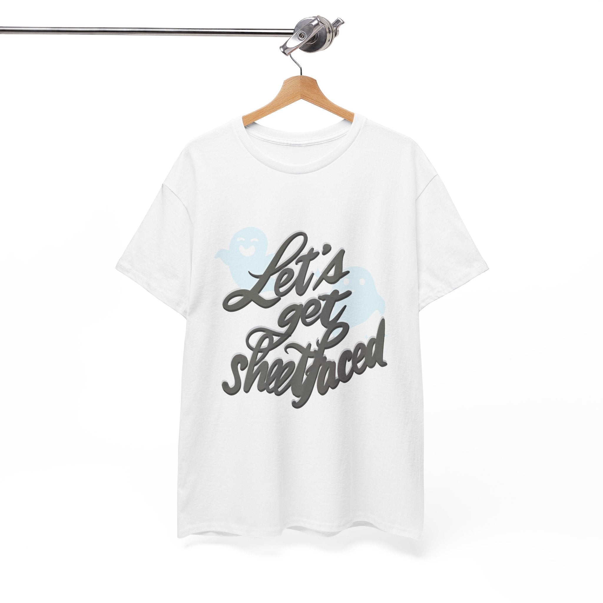 Halloween SHEETFACED Unisex Tee with Original Design by Cecile