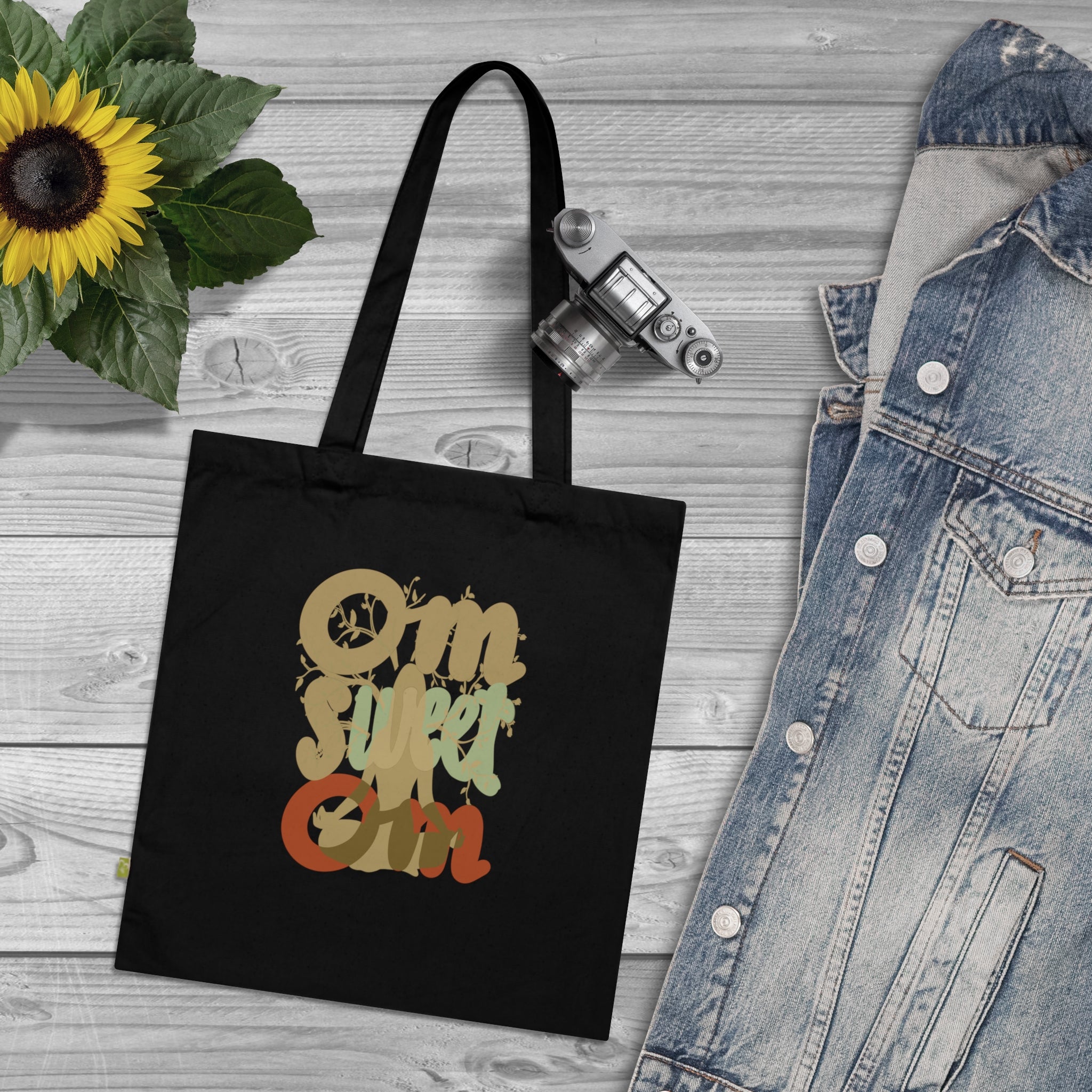 Yoga Om SWEET OM Organic Cotton Tote Bag