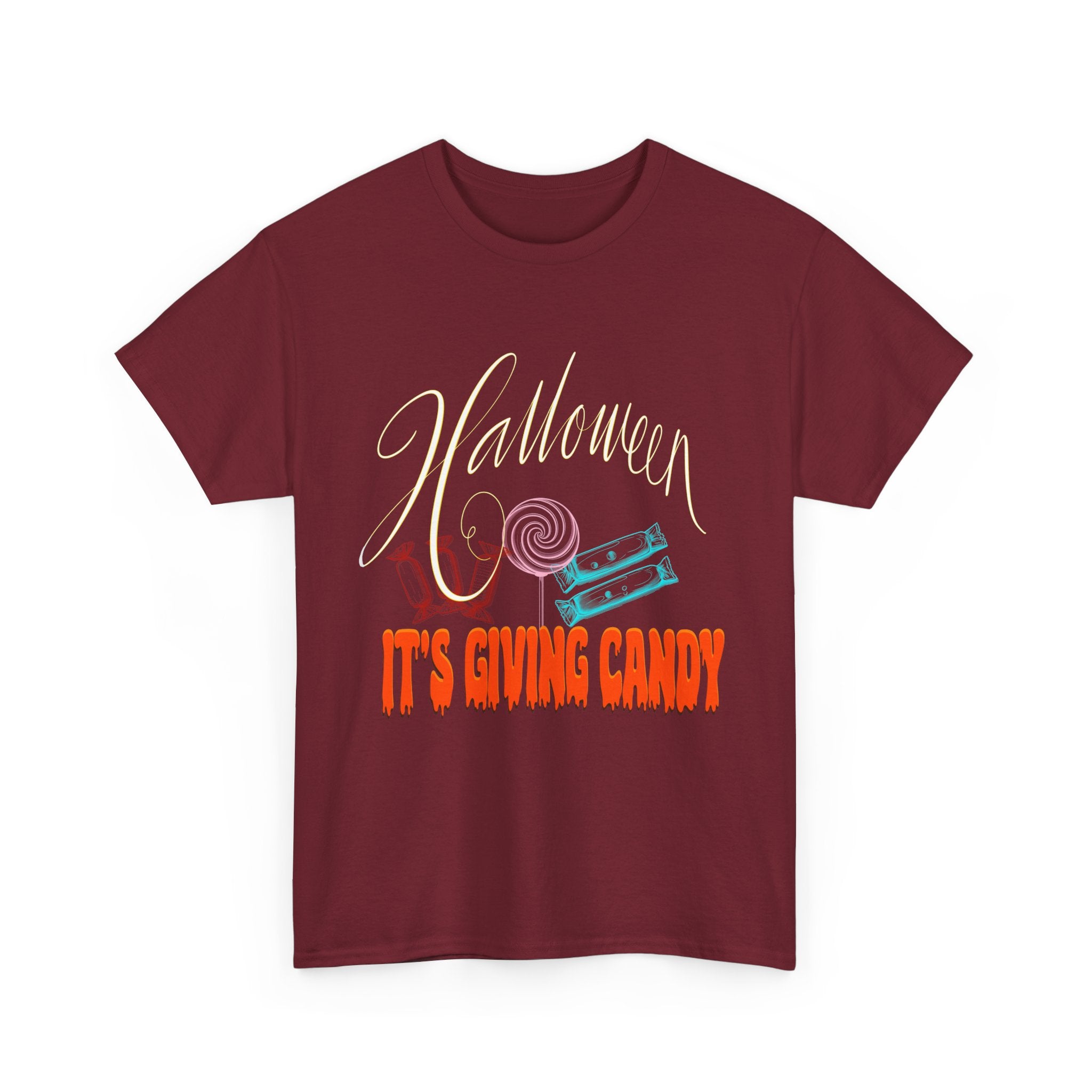IT’S GIVING CANDY Unisex Heavy Cotton Tee