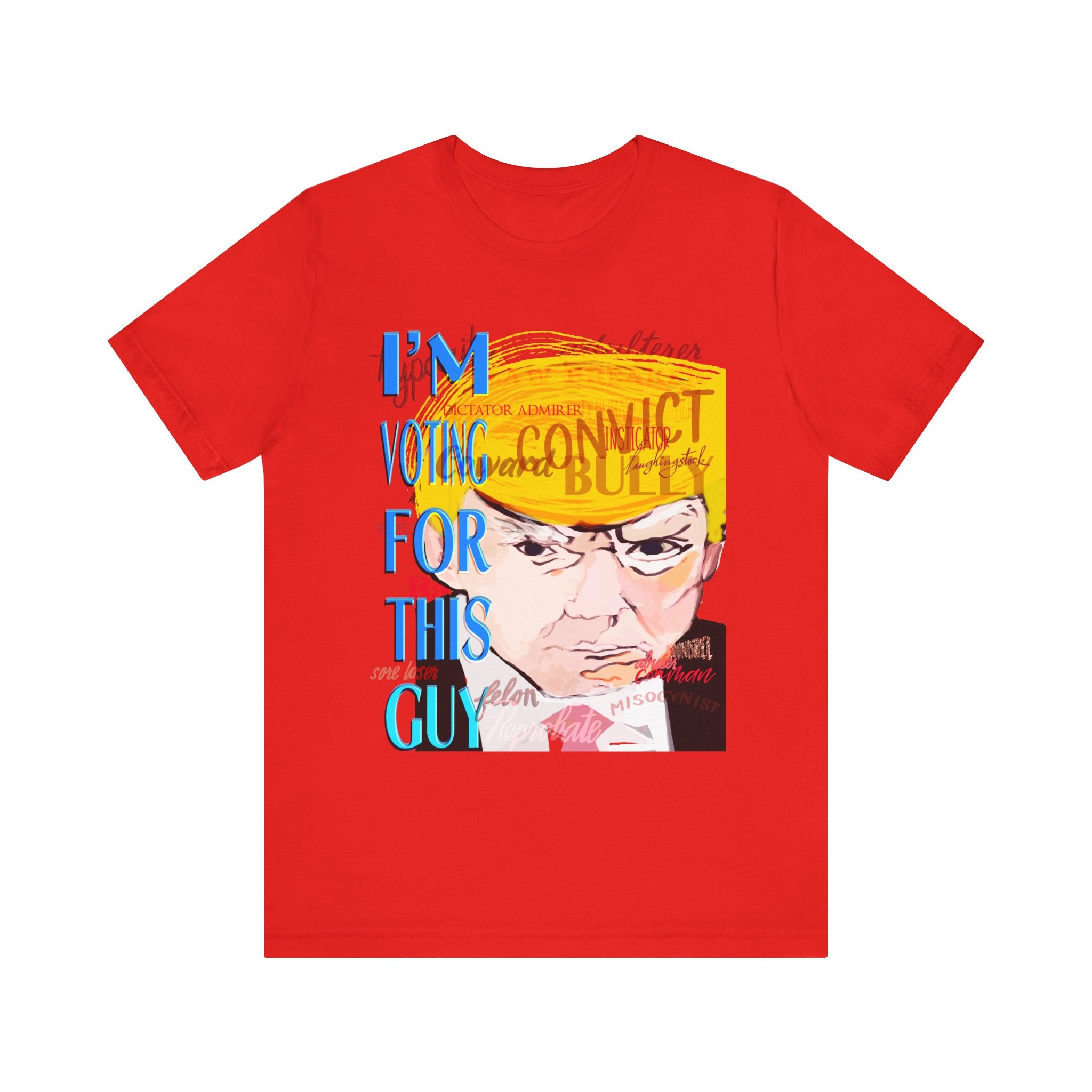I’M VOTING FOR THIS GUY Unisex Jersey Short Sleeve Tee