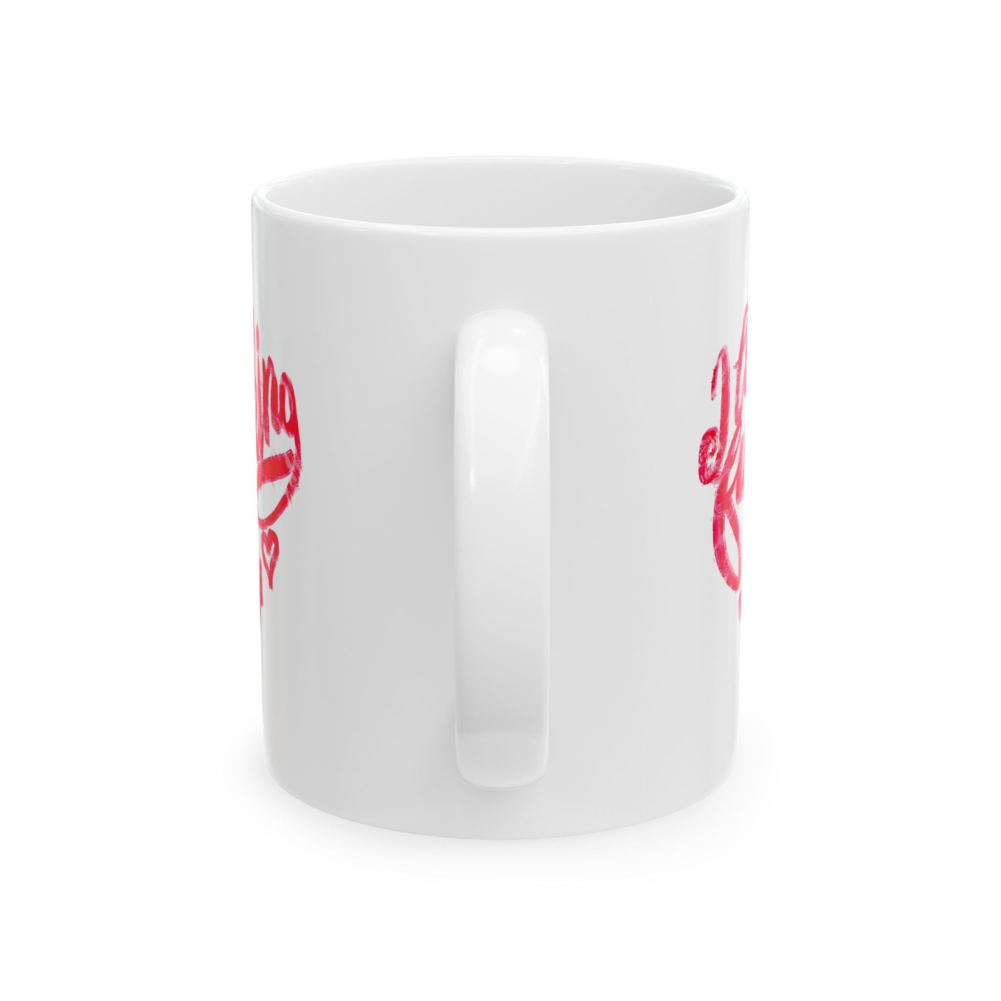 Dual Message Sexy Romantic Love Ceramic Mug - Perfect Gift for Couples and Anniversaries