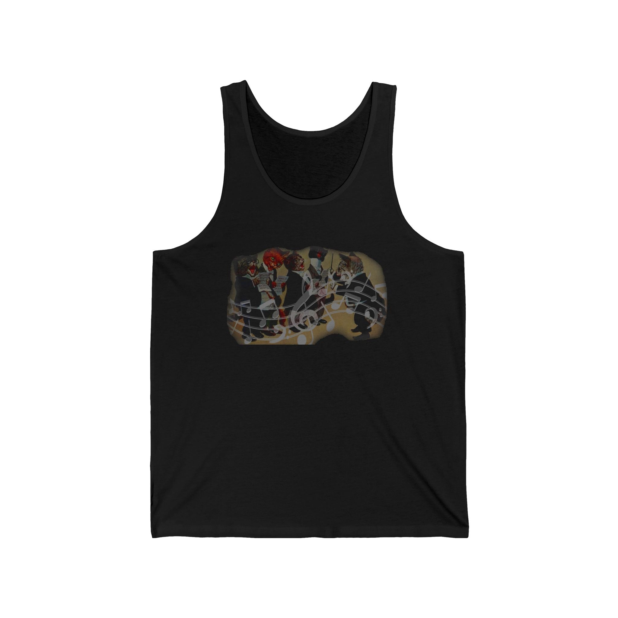 Singing Cats Tank - Perfect for Summer Days and Music Lovers