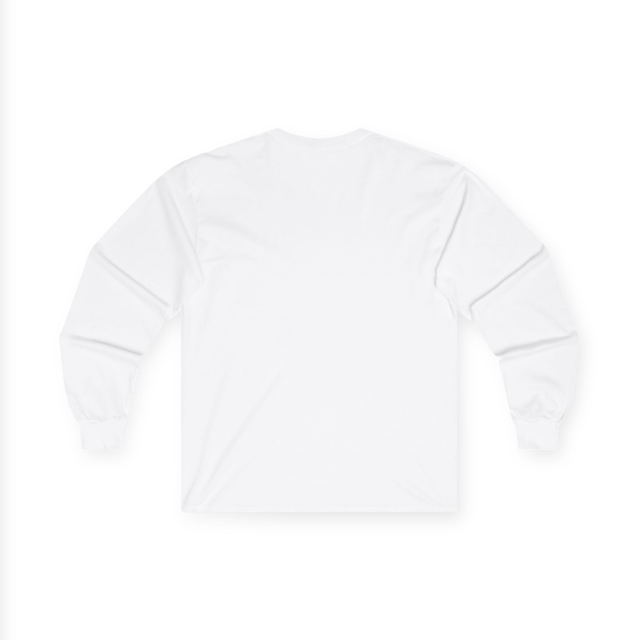 Long Sleeve Tee — "Raise Your Voice" hand-lettered design