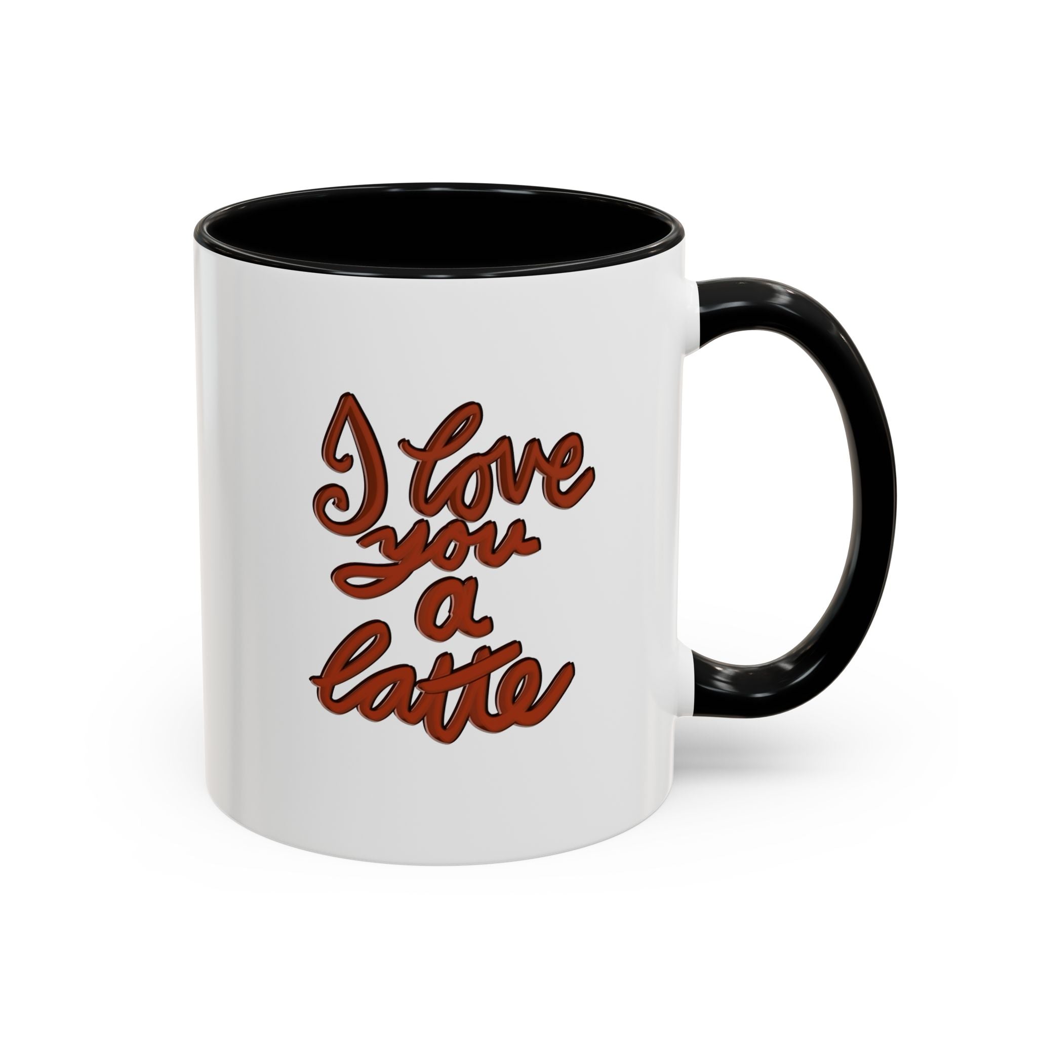 Coffee Mug - I Love You a Latte - 11 ounce