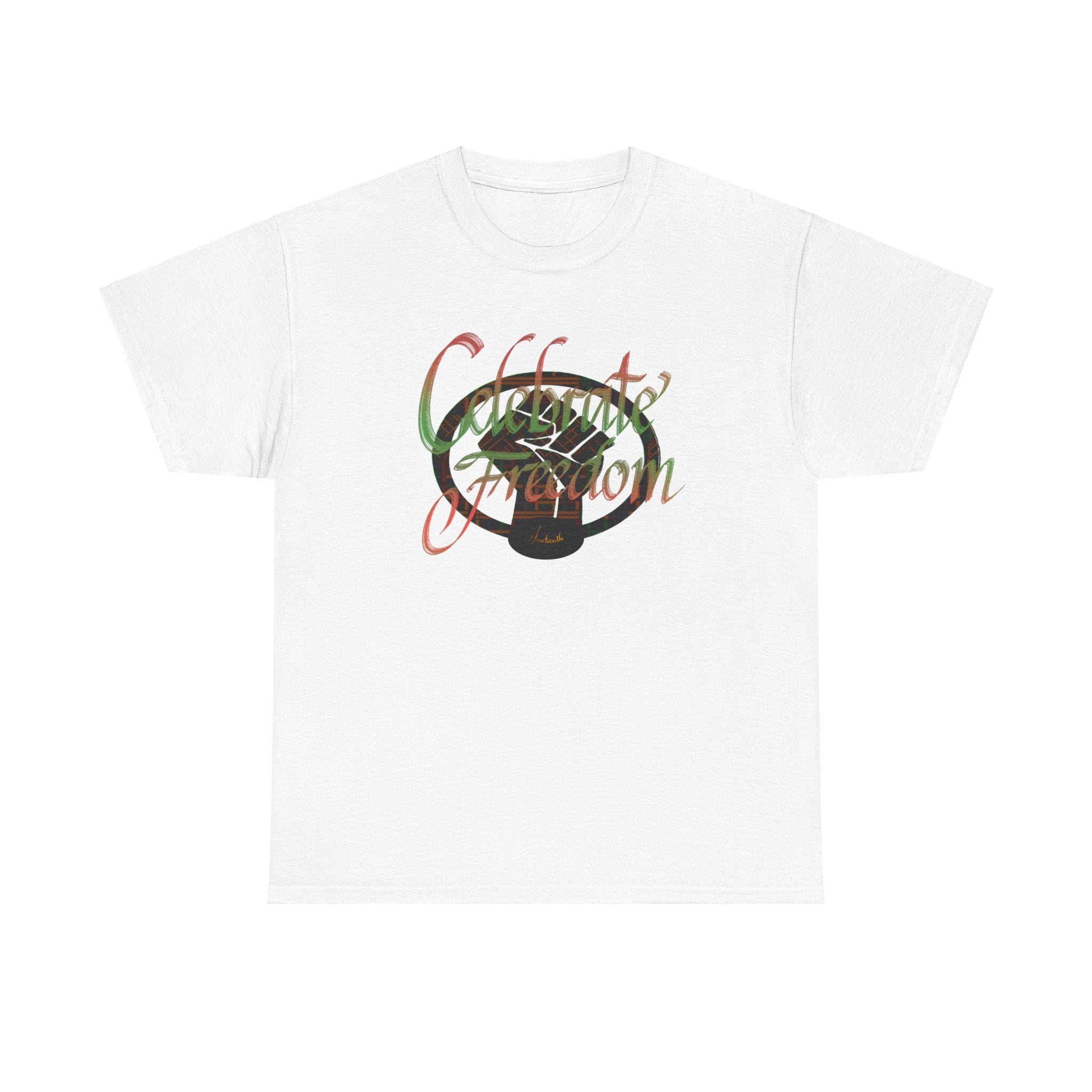 CELEBRATE FREEDOM/JUNETEENTH Unisex Heavy Cotton Tee